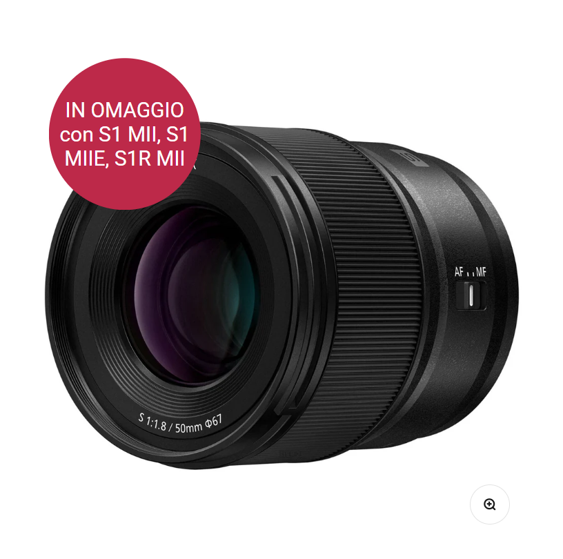 📸 Promo Esclusiva: Ottica 50mm F1.8 + Batteria OMAGGIO con la Serie Lumix S1 MKII!
