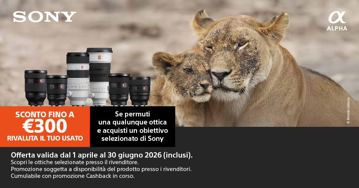 PERMUTA IL TUO USATO PER ACQUISTO OBIETTIVO SONY