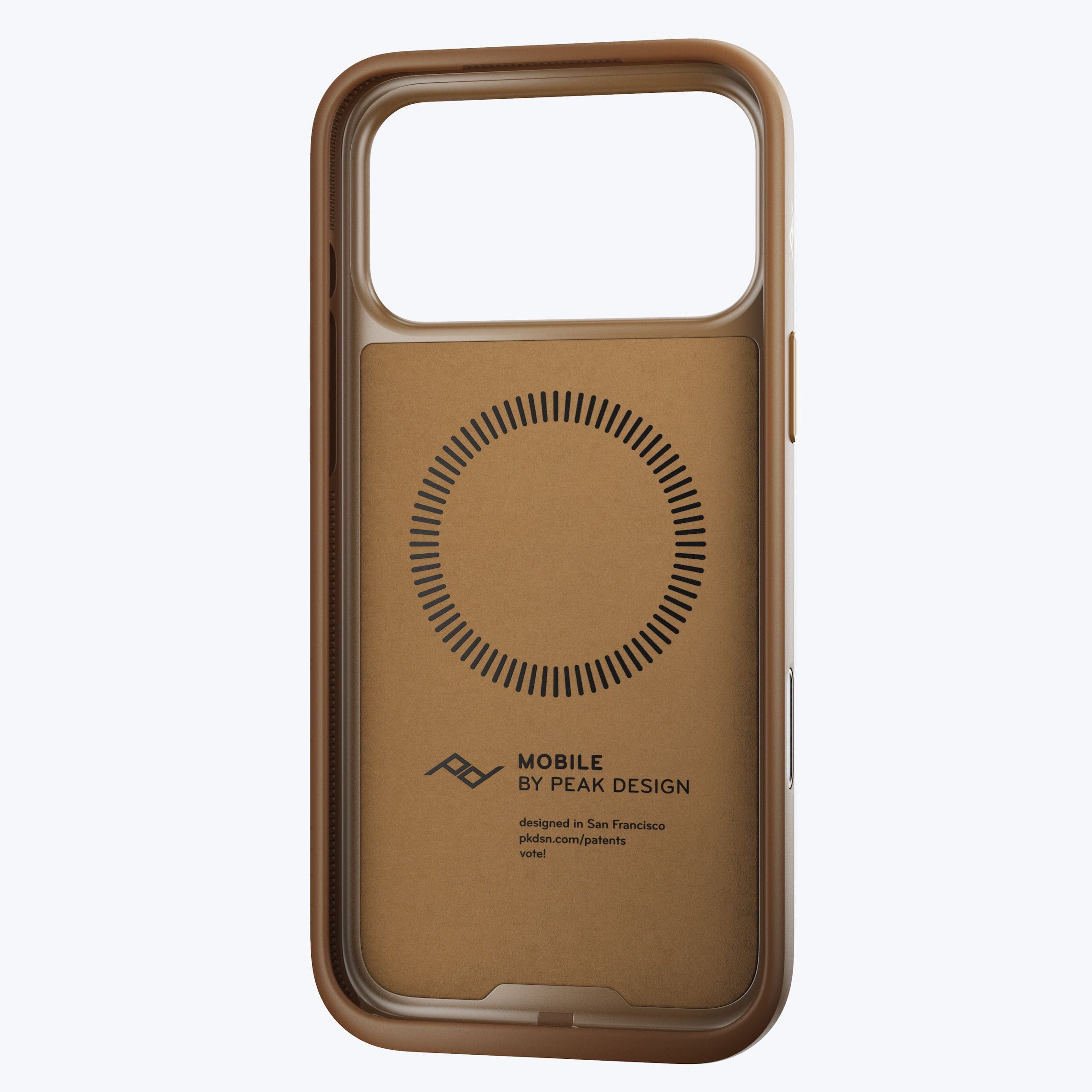 Mobile Everyday Clarino Case iPhone 17 Pro Max Tan