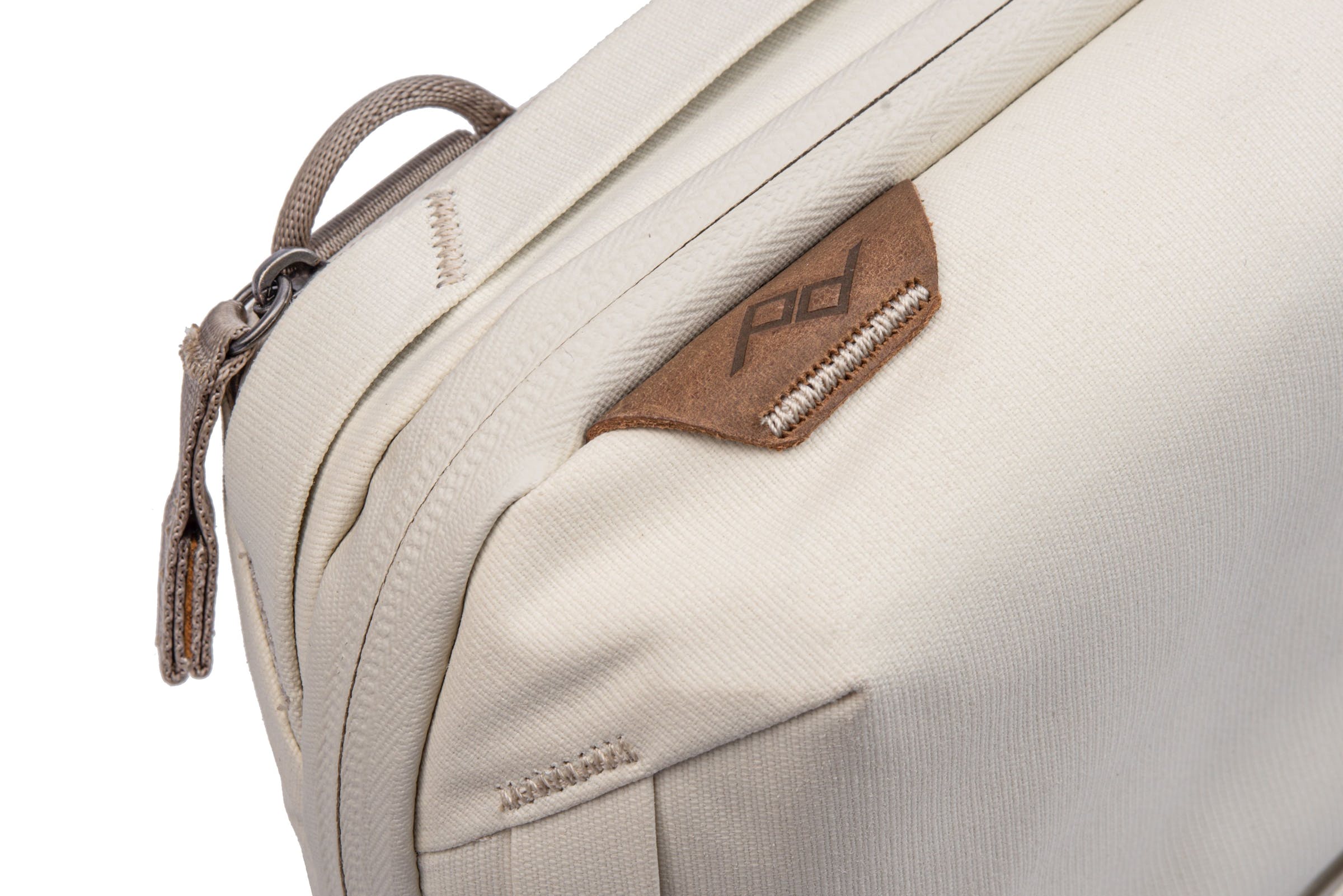 Tech Pouch Bone - Bianco Beige