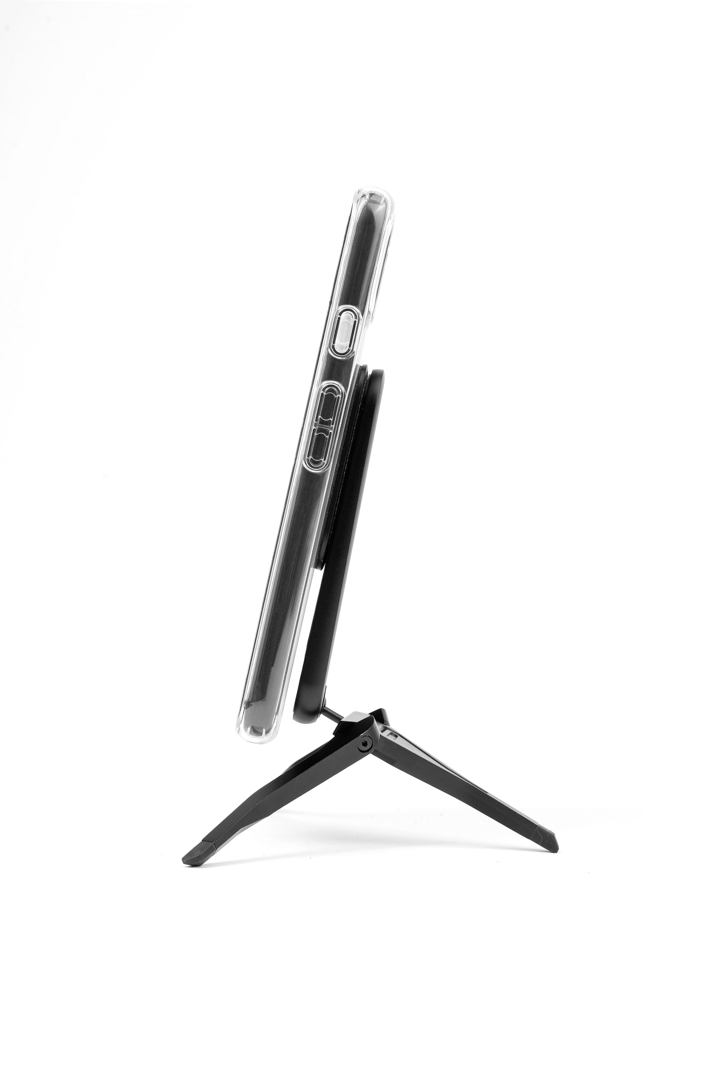 Mobile TRIPOD - CAVALLETTO PER TELEFONO Black - Universale Magsafe, non necessita di custodia peak