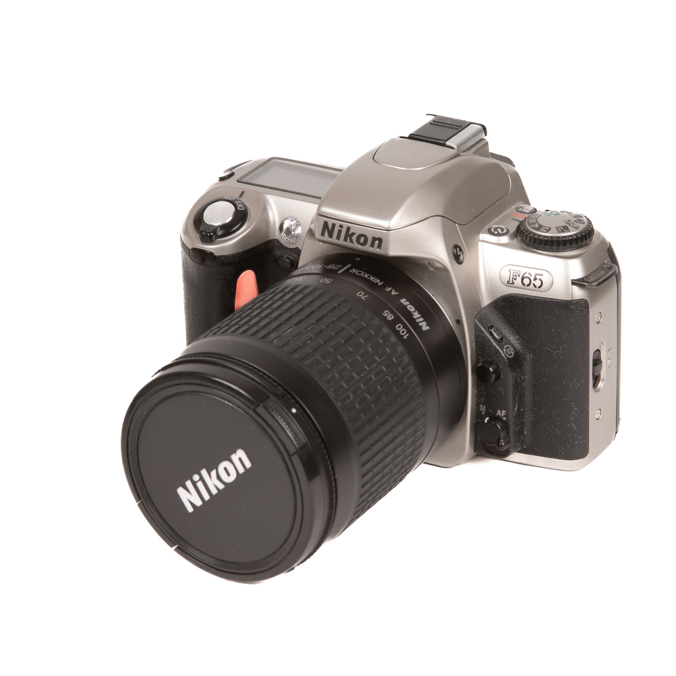 Fotocamera analogica Nikon F65 + 28-80mm AF G + 70-300 F/4--5,6 G