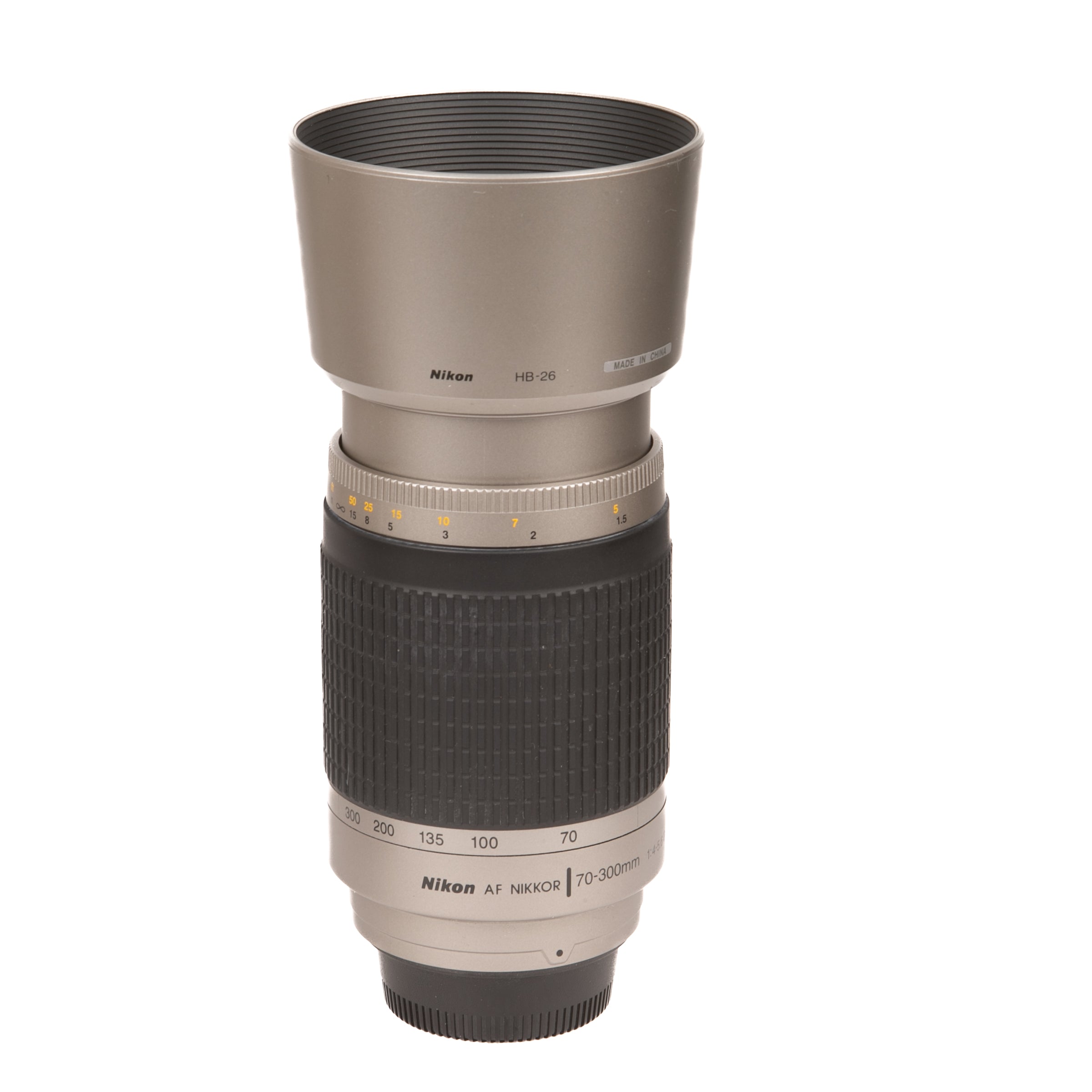 Fotocamera analogica Nikon F65 + 28-80mm AF G + 70-300 F/4--5,6 G