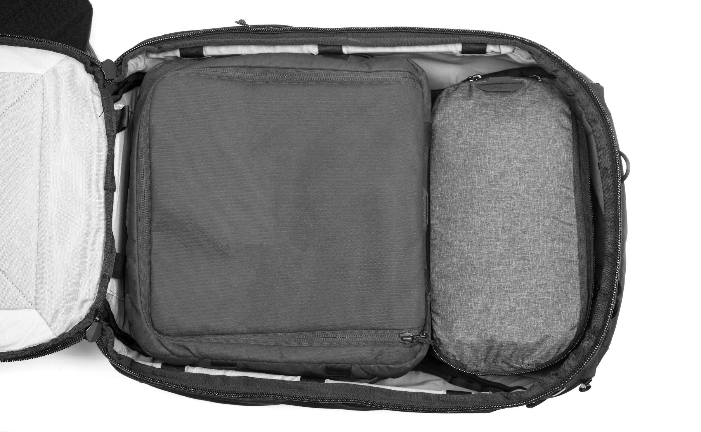 Packing Cube Medium - Charcoal - inserto da viaggio