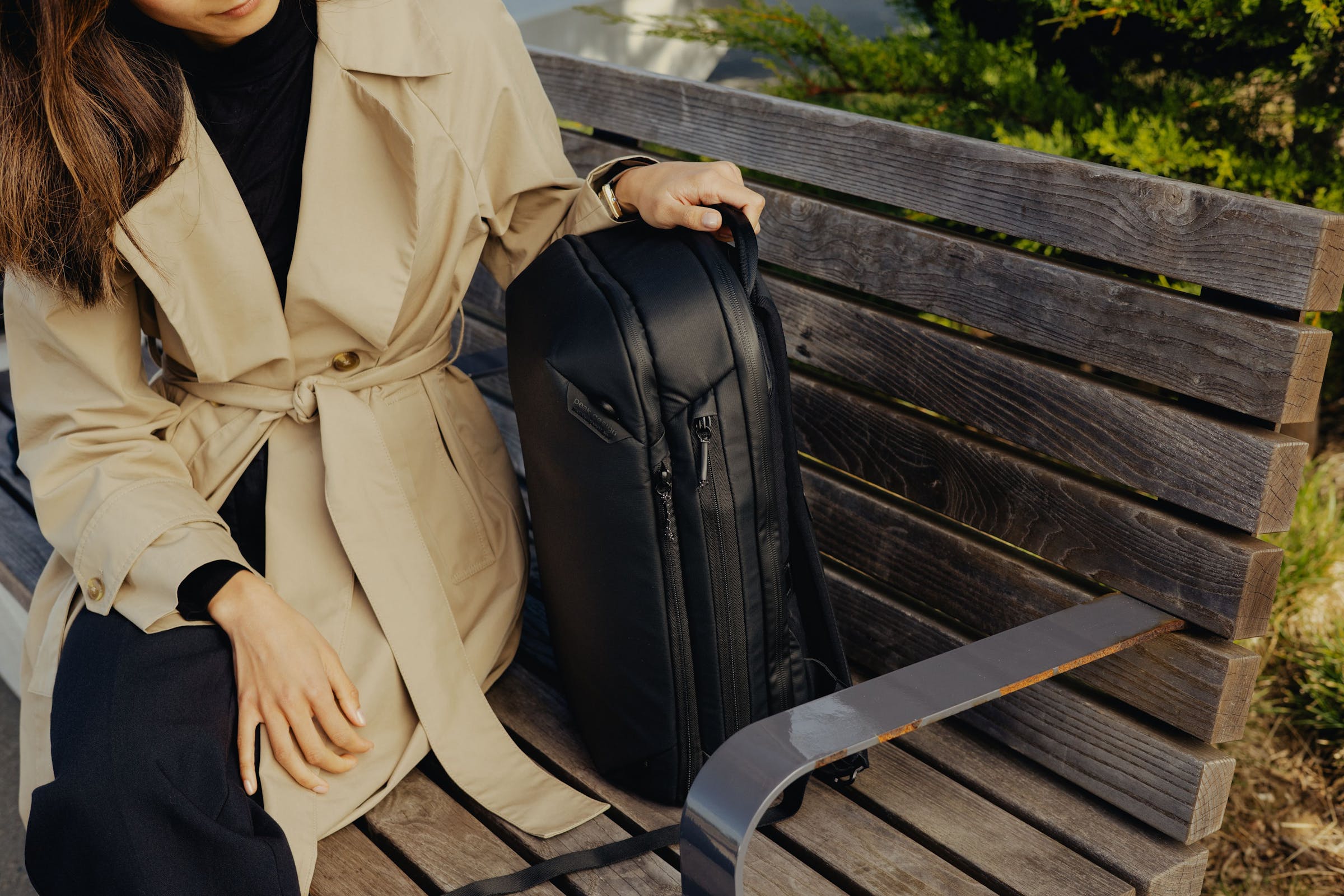 Travel Backpack 20L Black - weekend