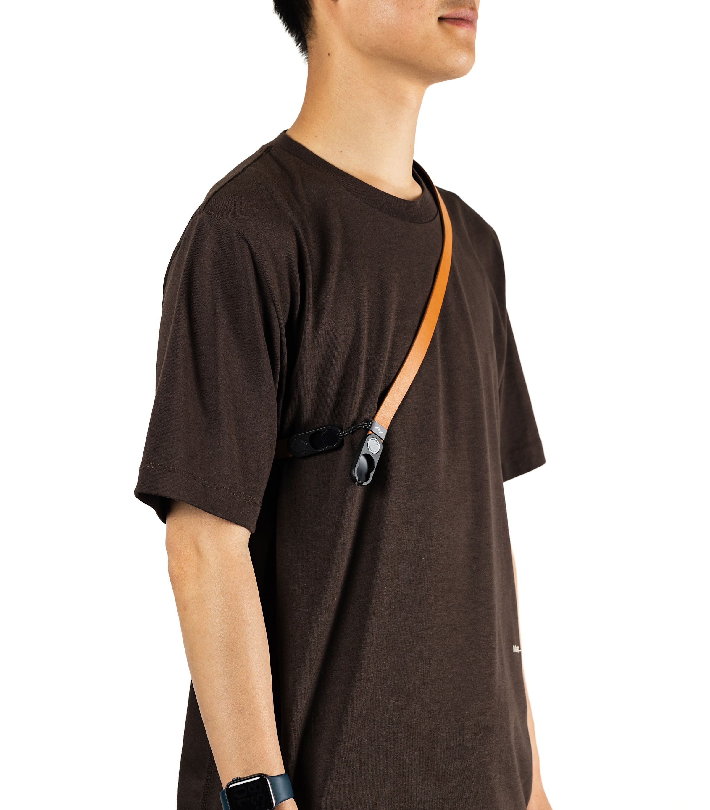Form - Leather Pelle Camera Strap Short - Amber