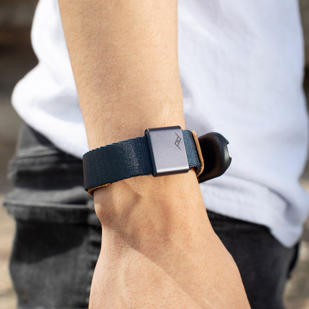 CUFF - Midnight - BLU Quick-connecting camera wrist strap