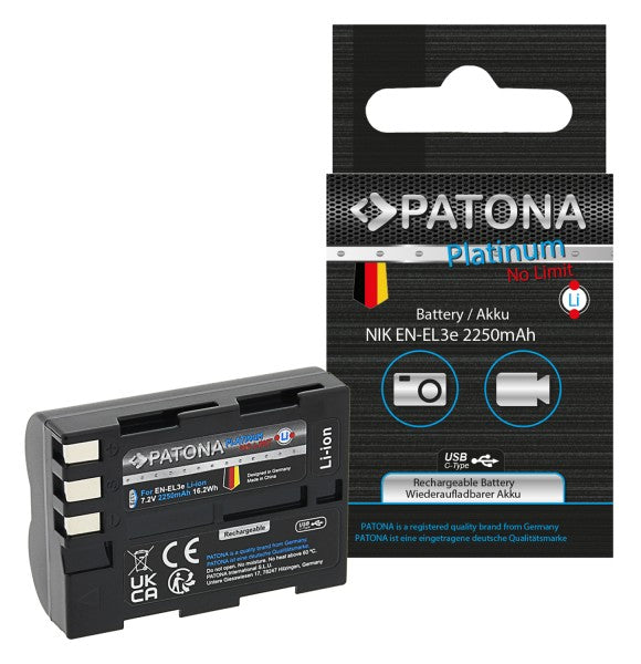 Platinum EN-EL3e con porta USB-C