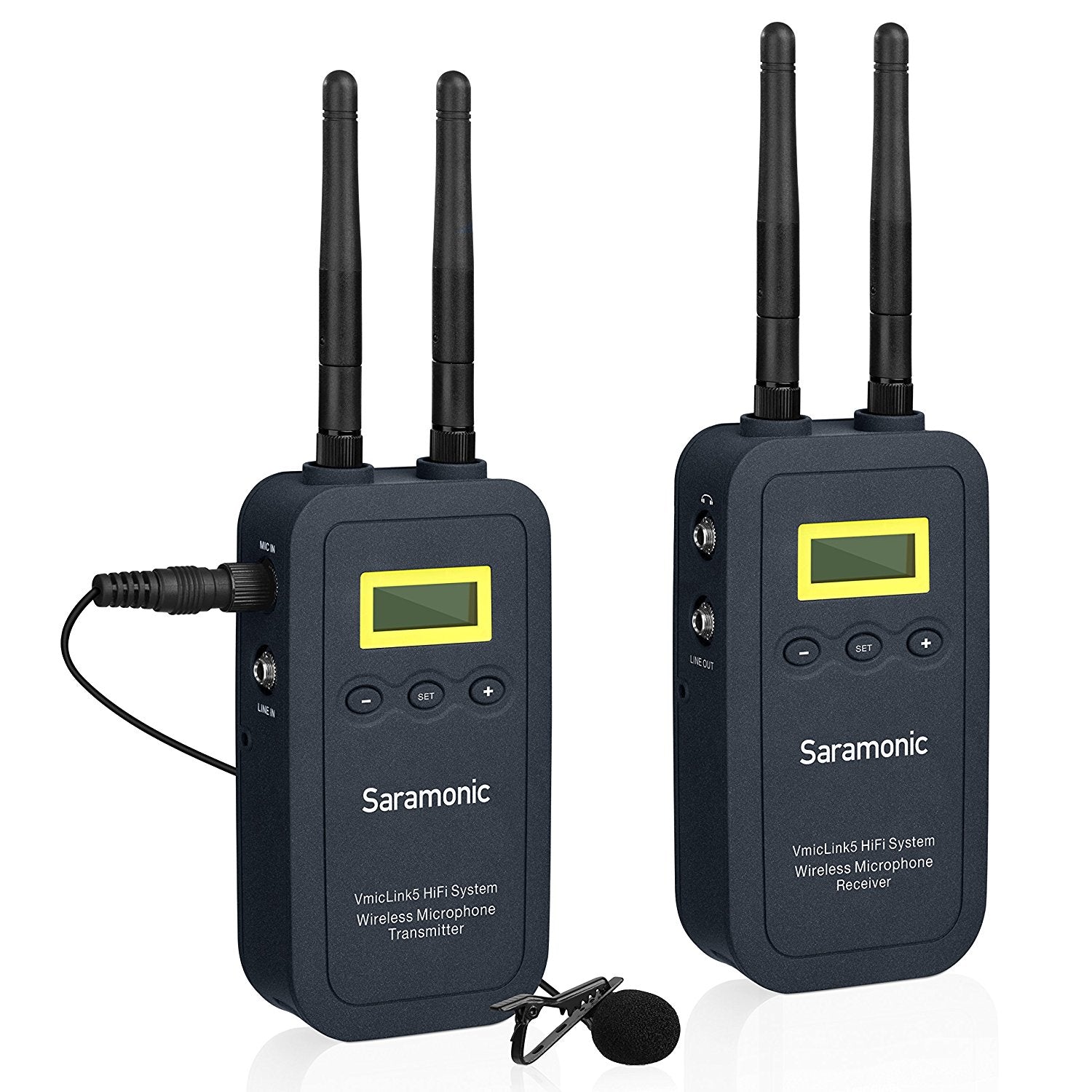 SARAMONIC SR-LK51T MICROFONI WIRELESS VMICLINK5, 1TX+RX 5.8 GHZ