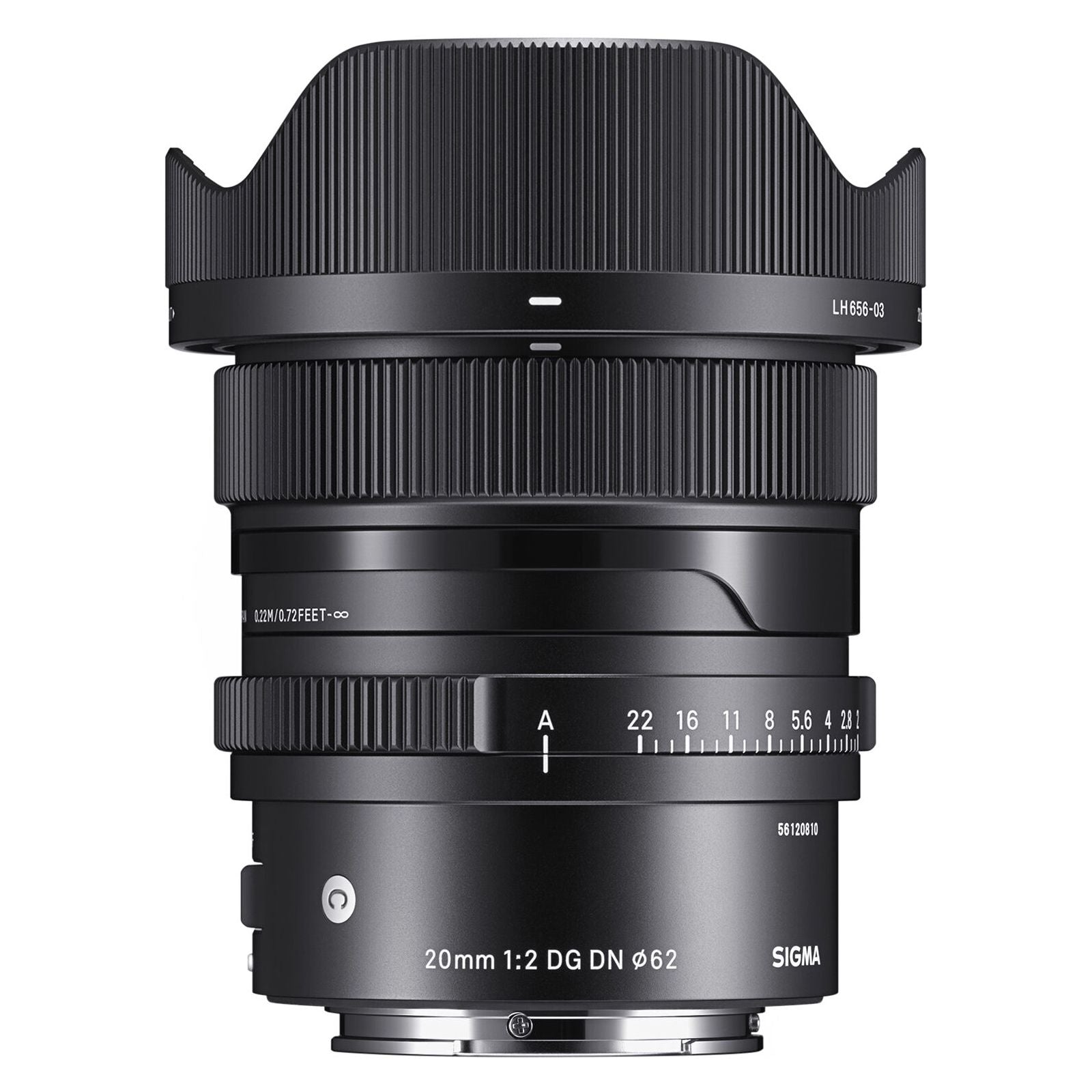 SIGMA AF 20 F2.0 (C) DG I-SERIES FULL FRAME L-MOUNT BLACK