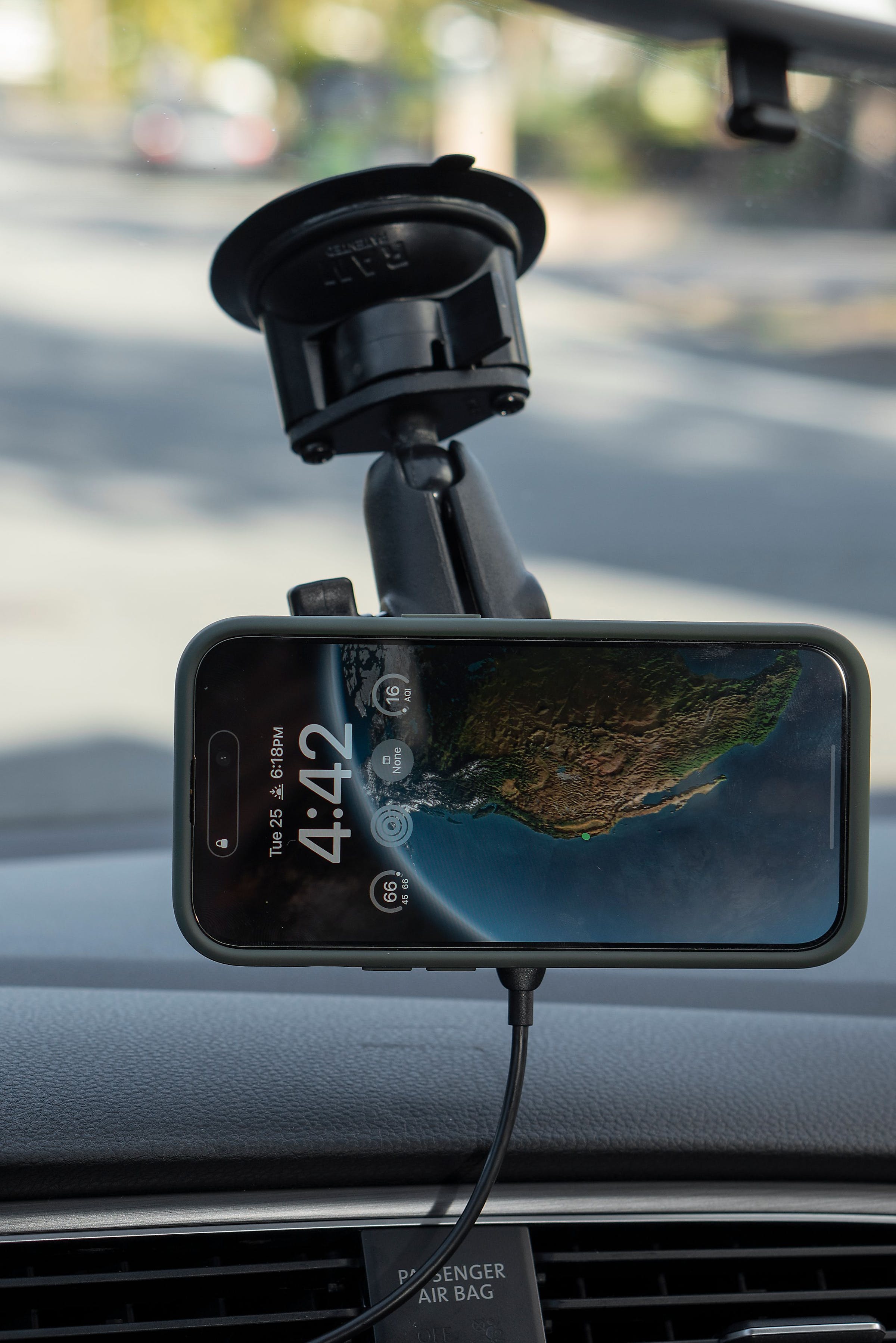 Mobile Car Mount 1" Ball Charging V2 Adapter - per sistema di connessione SlimLink™