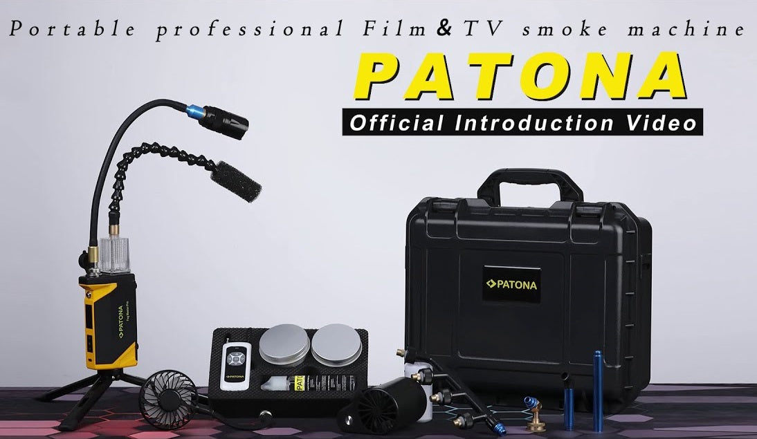 Fog Master Pro - Set macchina per il fumo portatile con accessori e custodia