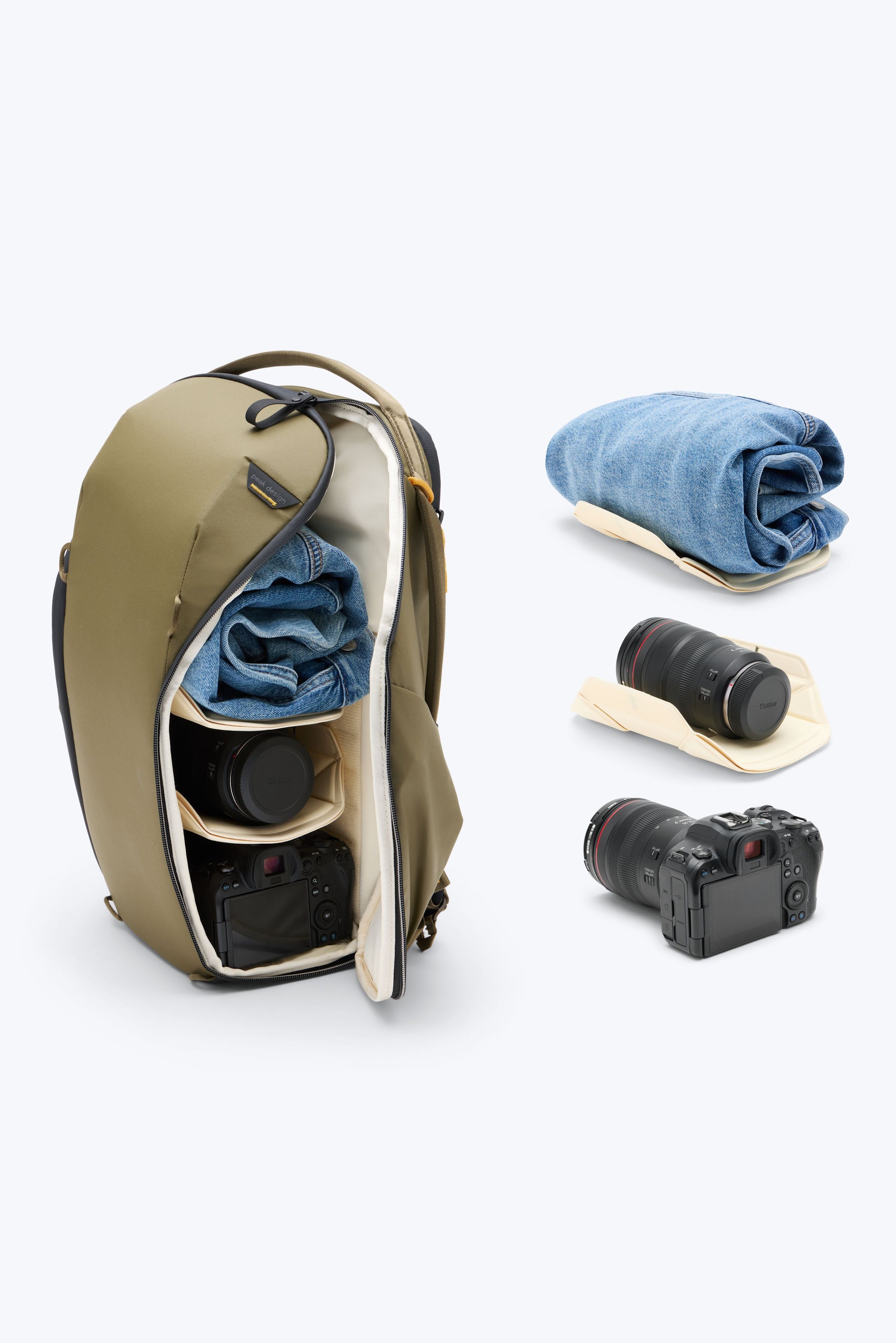 Everyday Backpack Zip 20L - Kelp