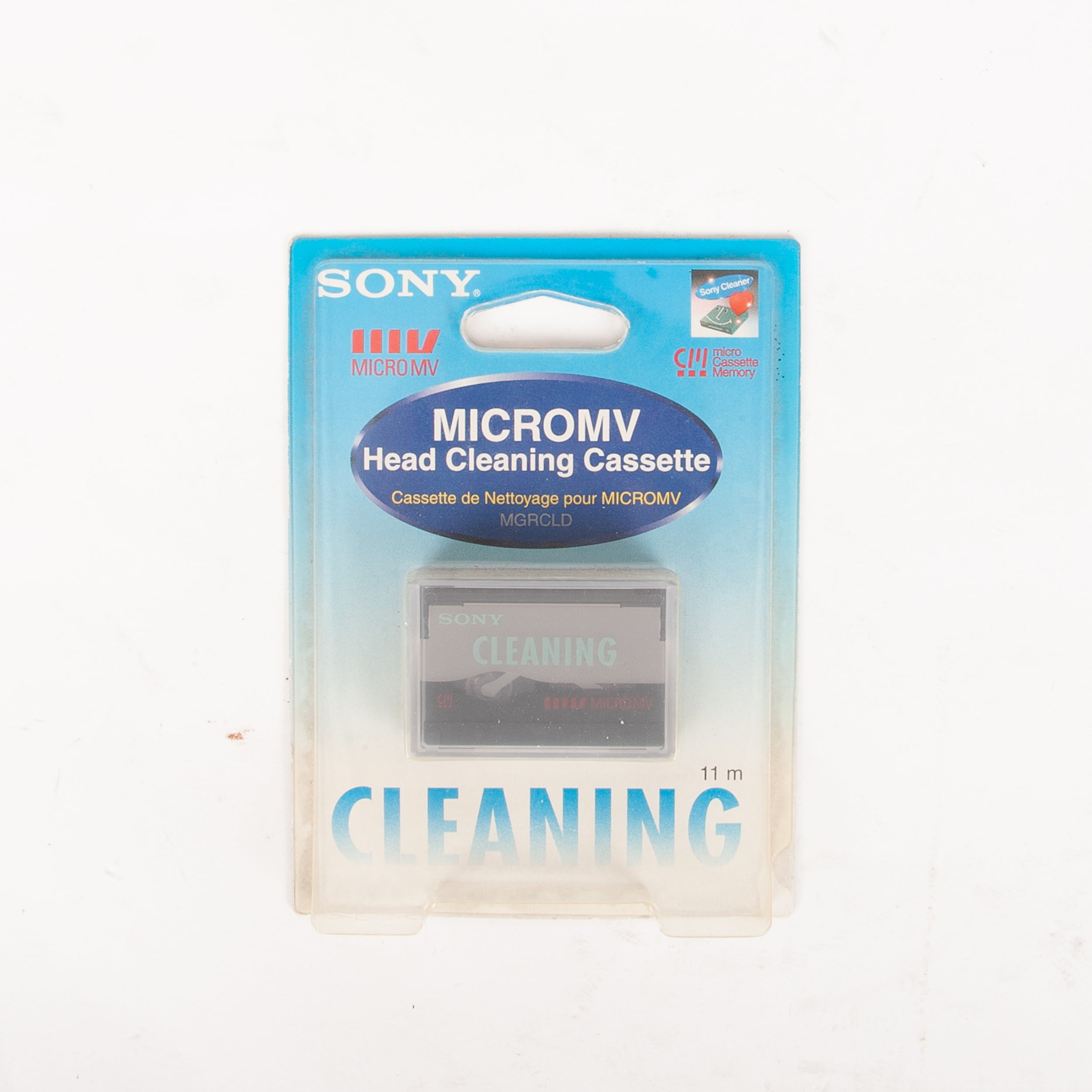 Sony MICRO MV MicroMV Cassetta Pulizia