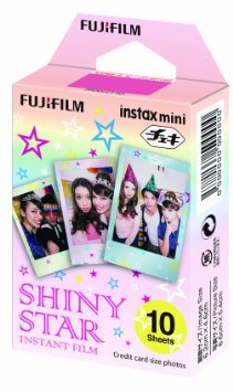 Fujifilm Instax Mini Shiny Star Pellicola Istantanea 10 pose