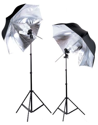 564076 SET DI ATTREZZATURE PER STUDIO FOTOGRAFICO NERO