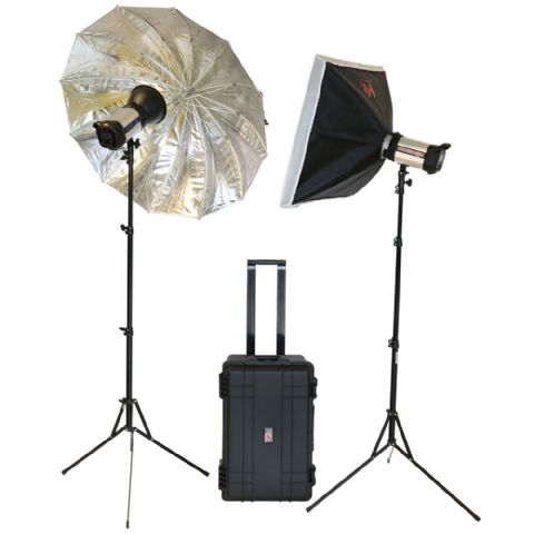 FALCON EYES STUDIO FLASH SATEL ONE COMPLETO 600X2 H-SPEED -CANON