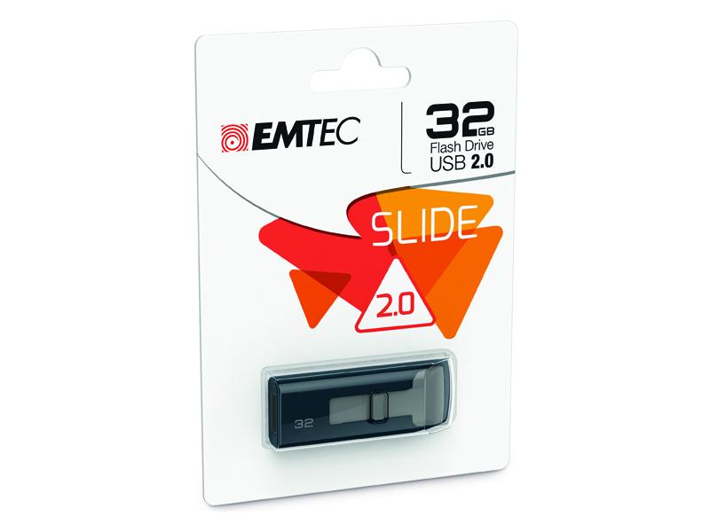 EMTEC USB2.0 PEN DRIVE 32GB C450 SLIDE