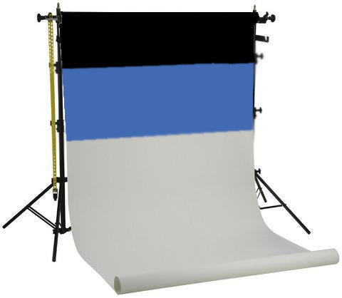 FALCON EYES FONDALE CON 3 ROTOLI BLU/NERO/BIANCO 1,38X11 MT SPK-3