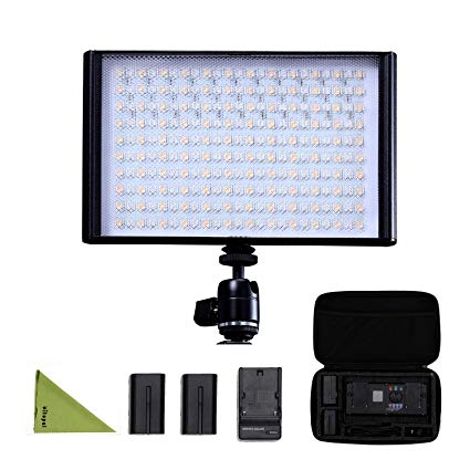 FALCON EYES LUCE LED BI-COLOR 30W - KIT CON BATTERIE