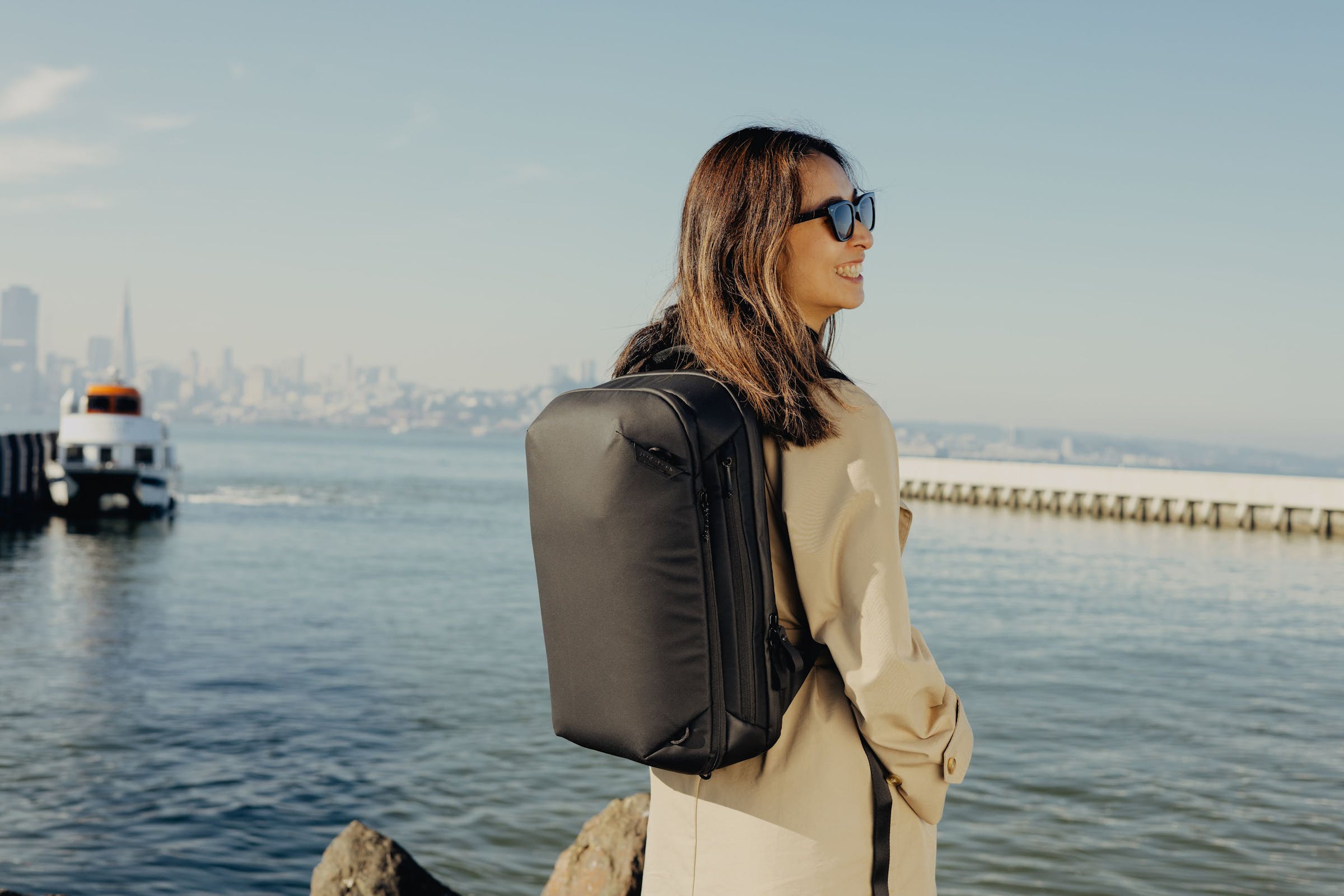 Travel Backpack 20L Black - weekend