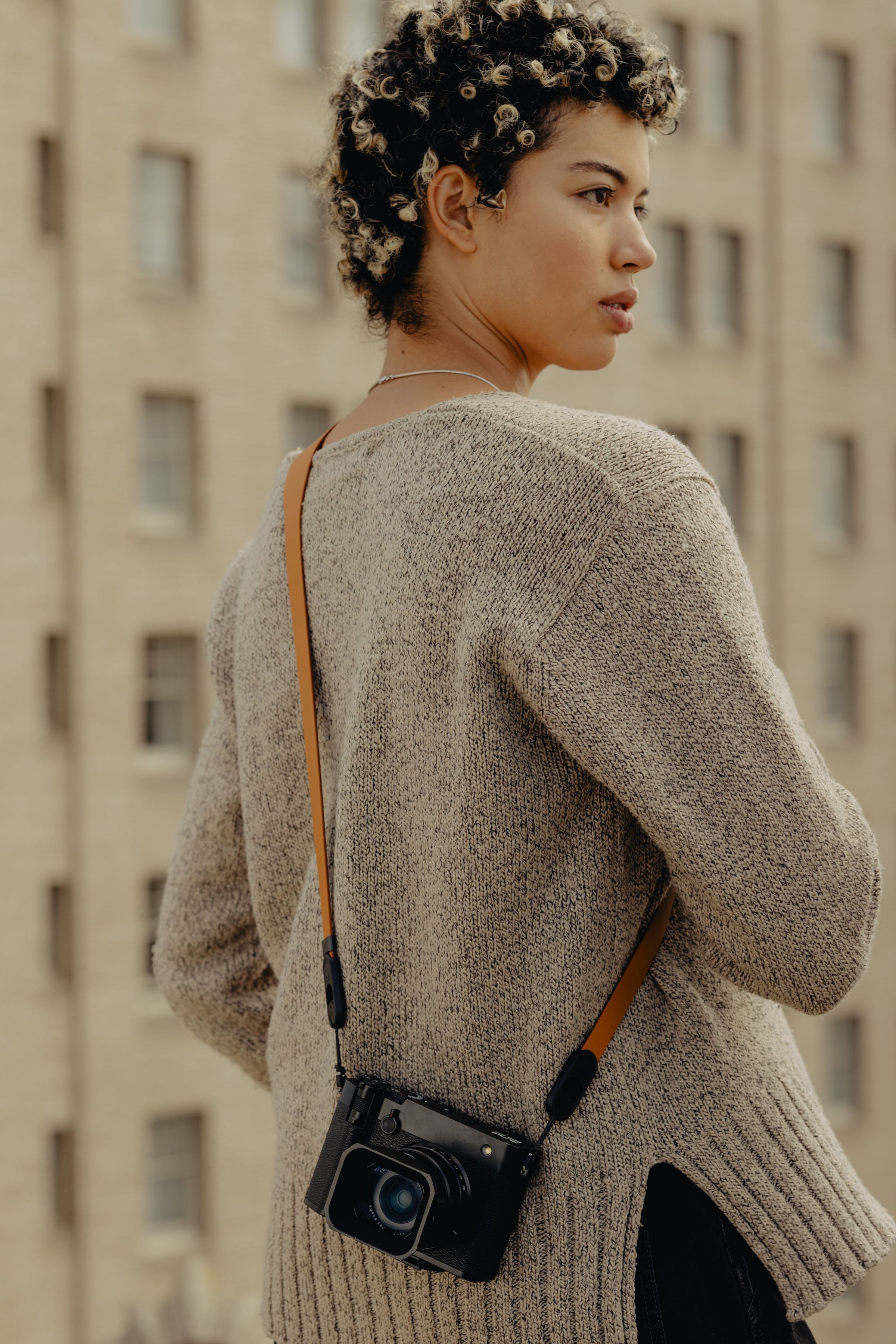Form - Leather Pelle Camera Strap Standard - Amber