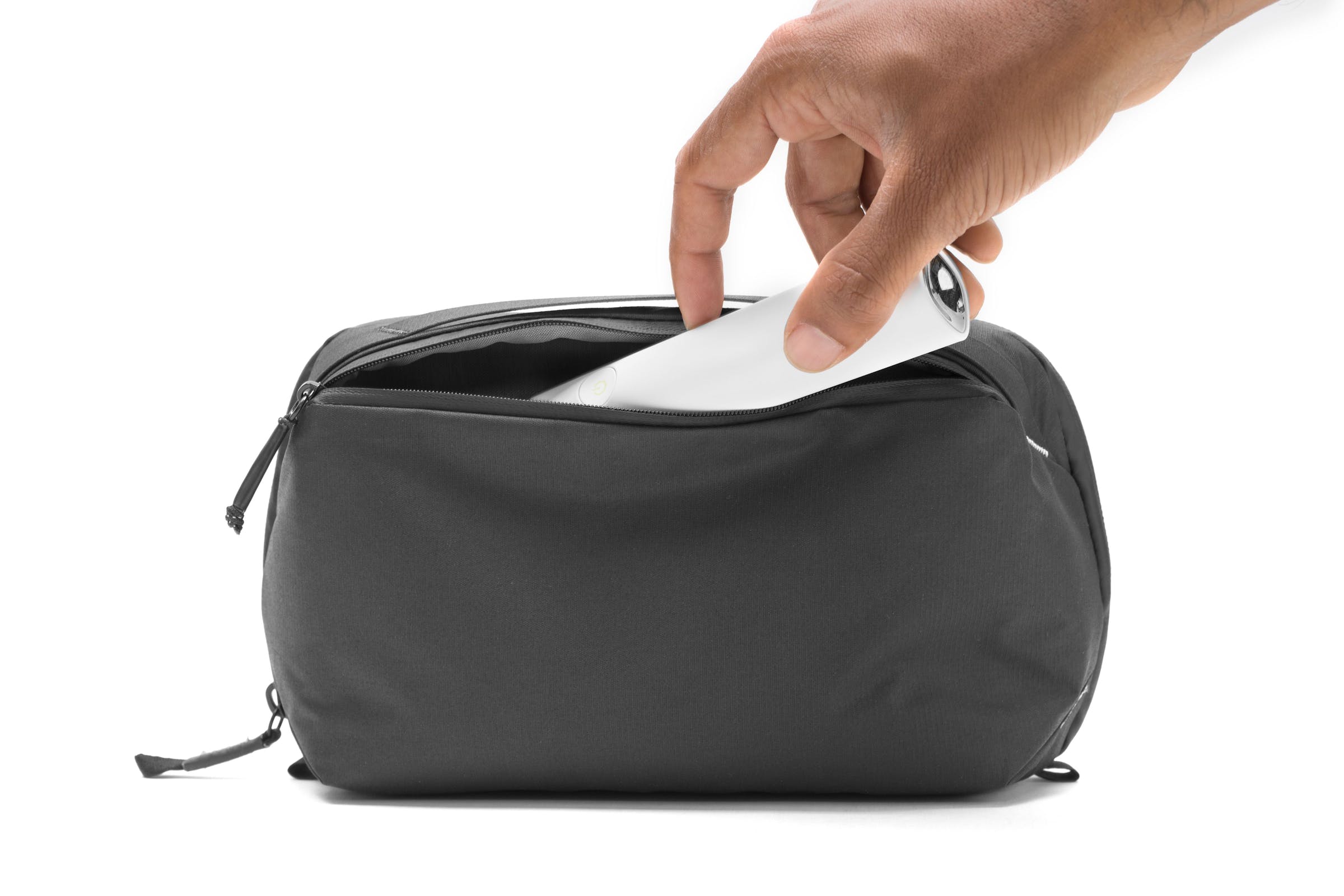 Wash Pouch Black. - Nero
