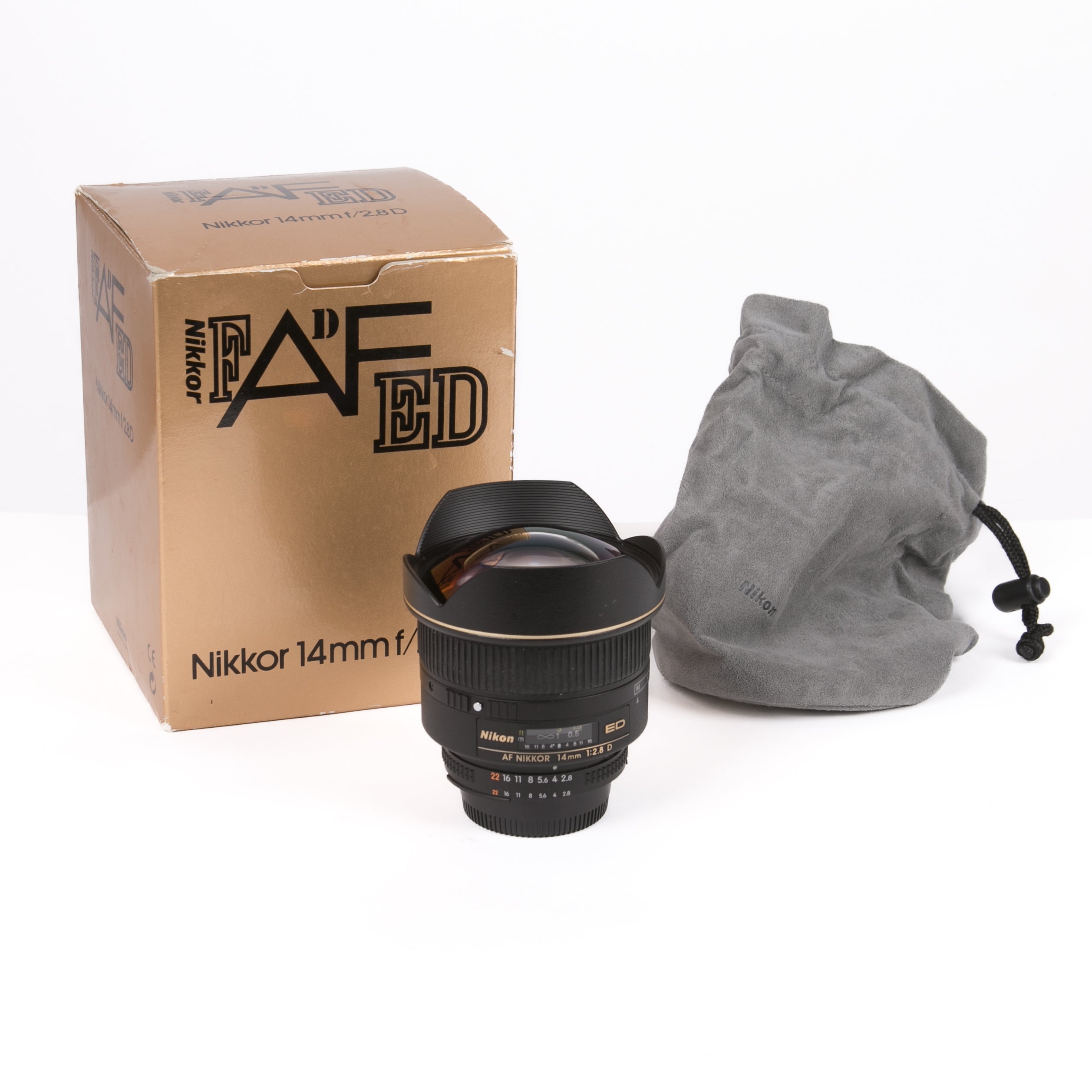 NIKON NIKKOR AF 14MM F2.8 D ED