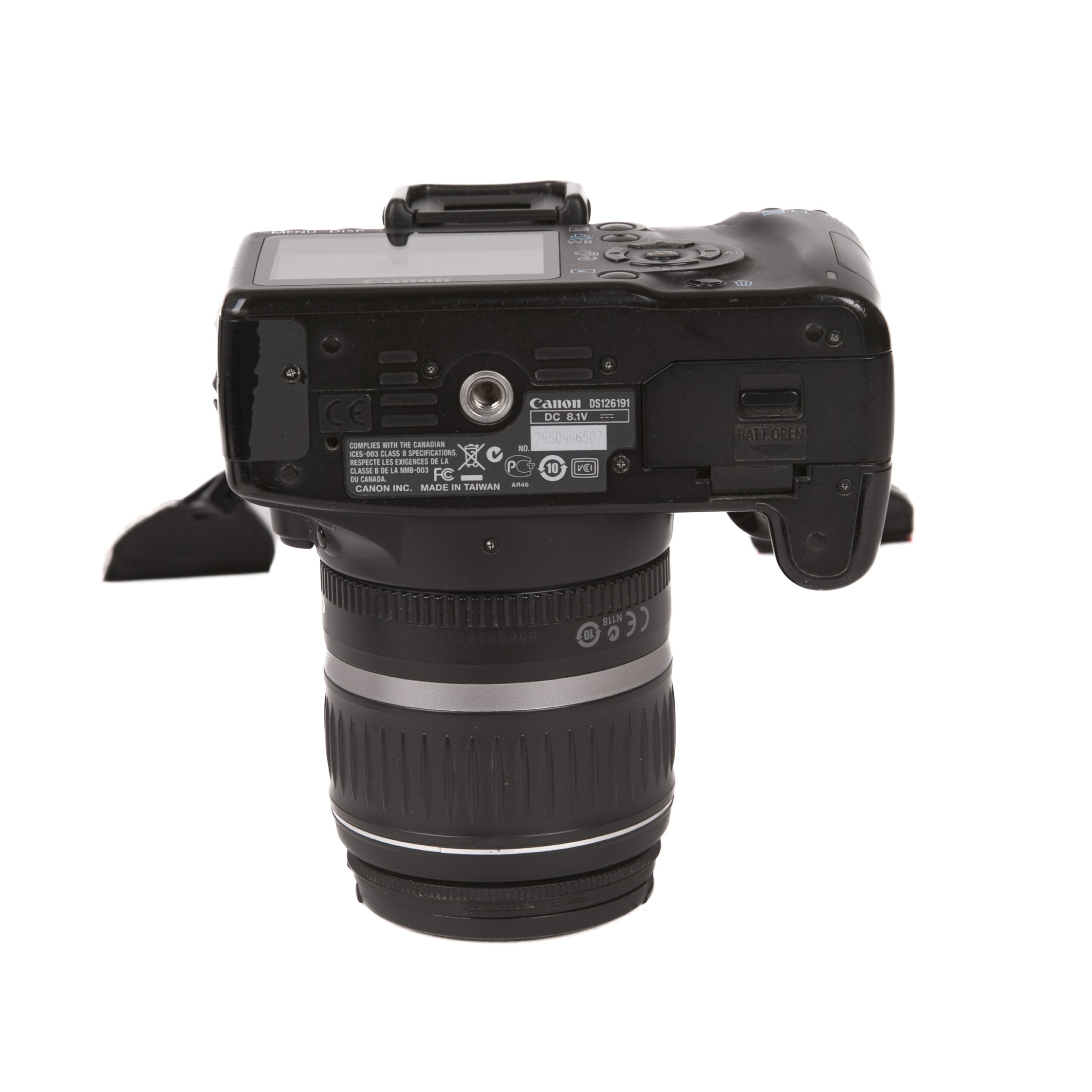 Canon EOS 1000D Fotocamera + 18-55mm II SCATTI 28691
