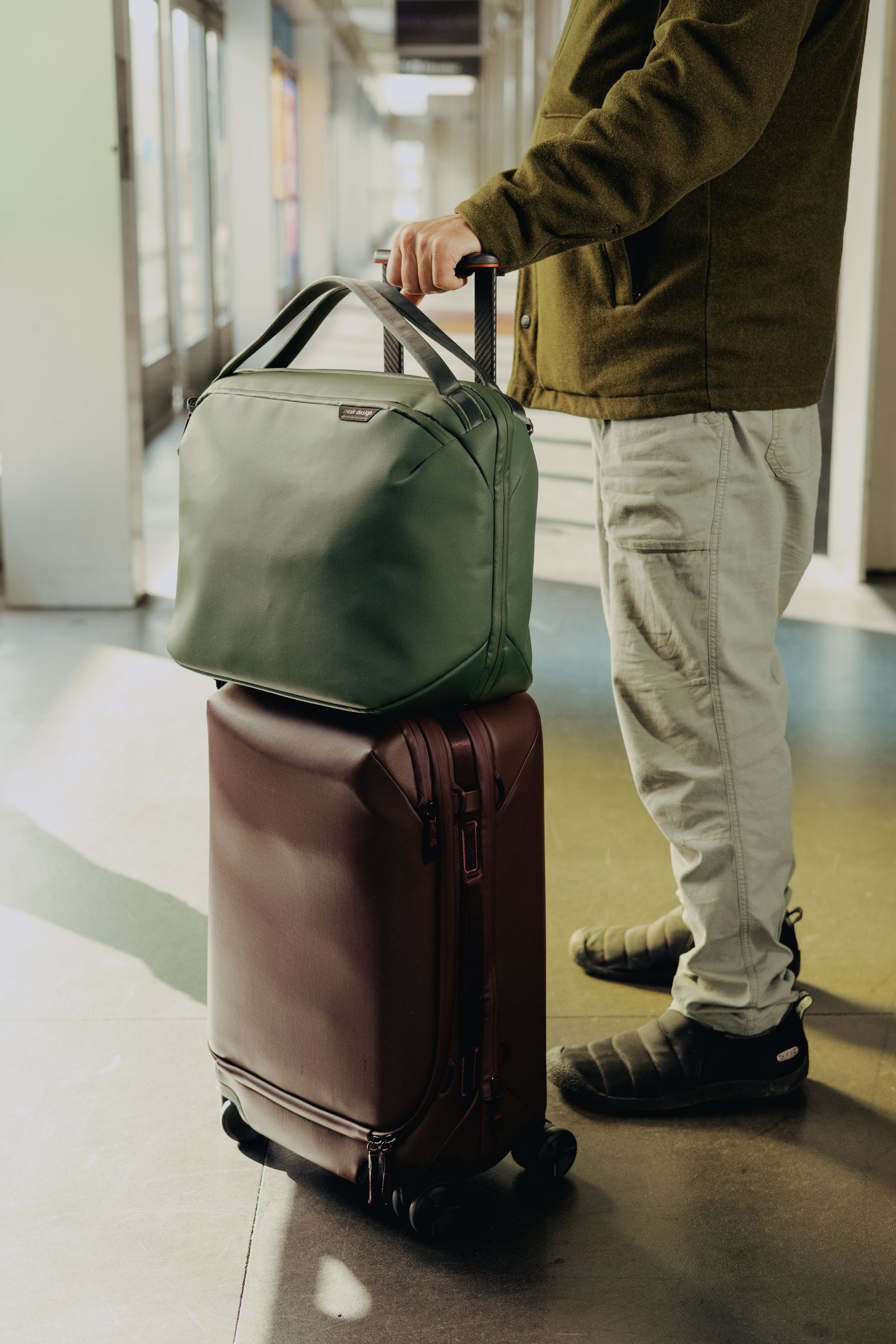 Travel Weekender 25L Sage - Laptop16"