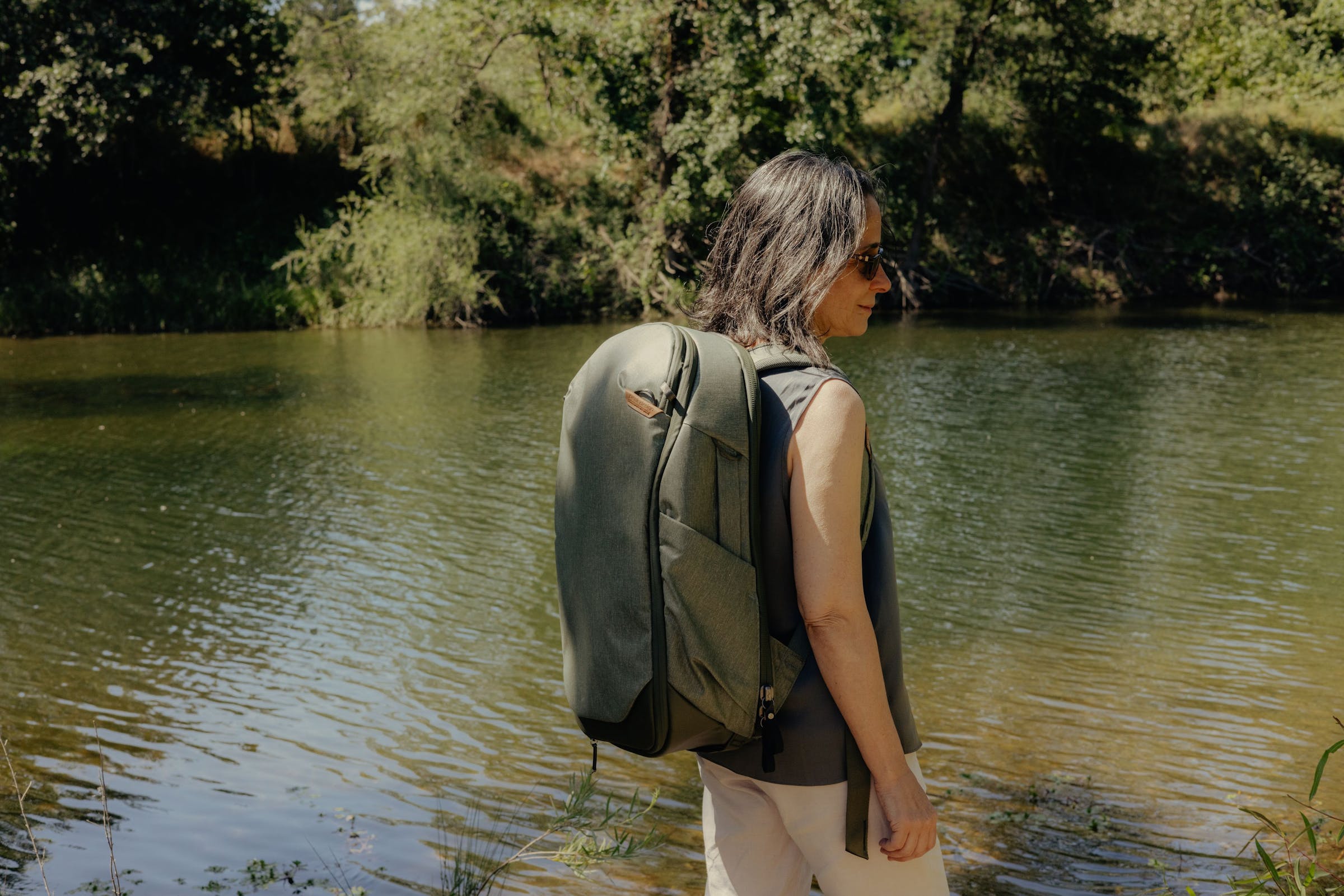 Travel Backpack 30L Sage - Verde Salvia