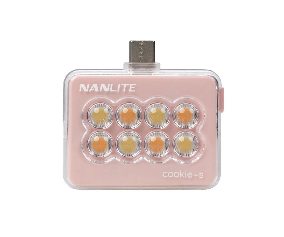 NANLITE COOKIE-S LED MINI LIGHT CORAL PINK