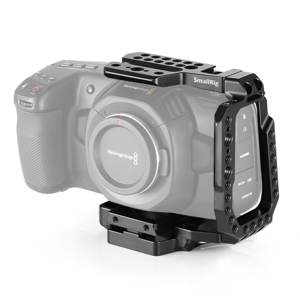 SMALLRIG QR HALF CAGE FOR BLACKMAGIC DESIGN POCKET CINEMA CAMERA 4K & 6K CVB2255
