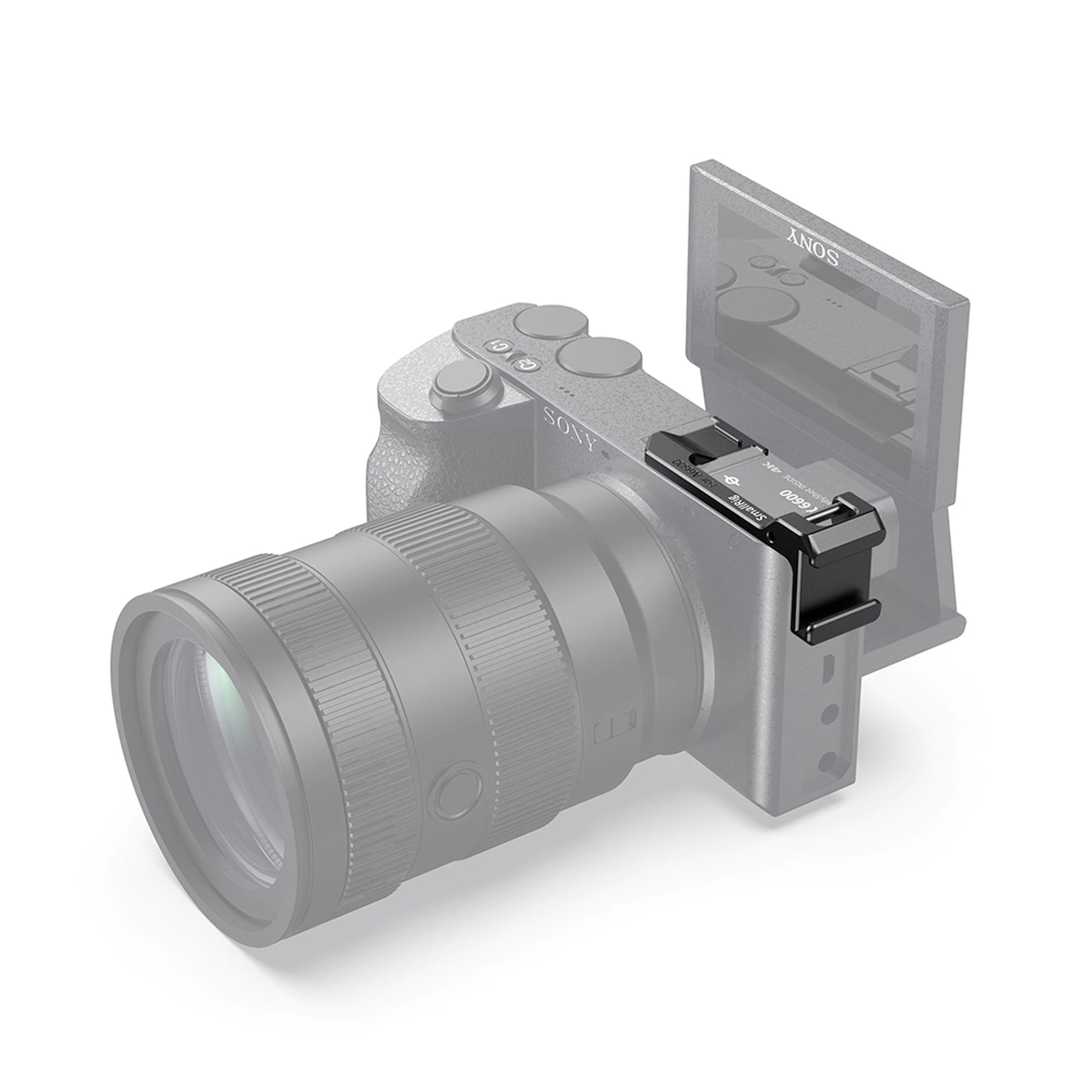 SMALLRIG LEFT-SIDE SHOE MOUNT RELOCATION PLATE FOR SONY A6600 CAMERA BUC2497