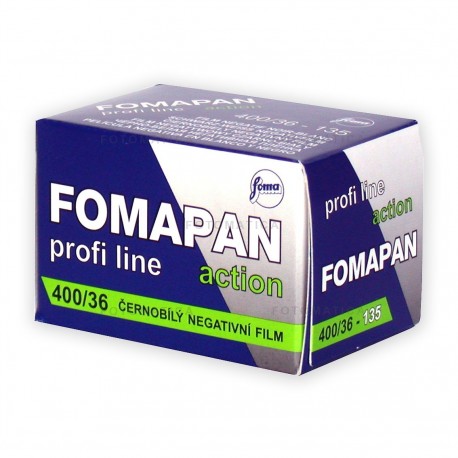 FOMA FOMAPAN PELL B/W 400 ACTION 135-36