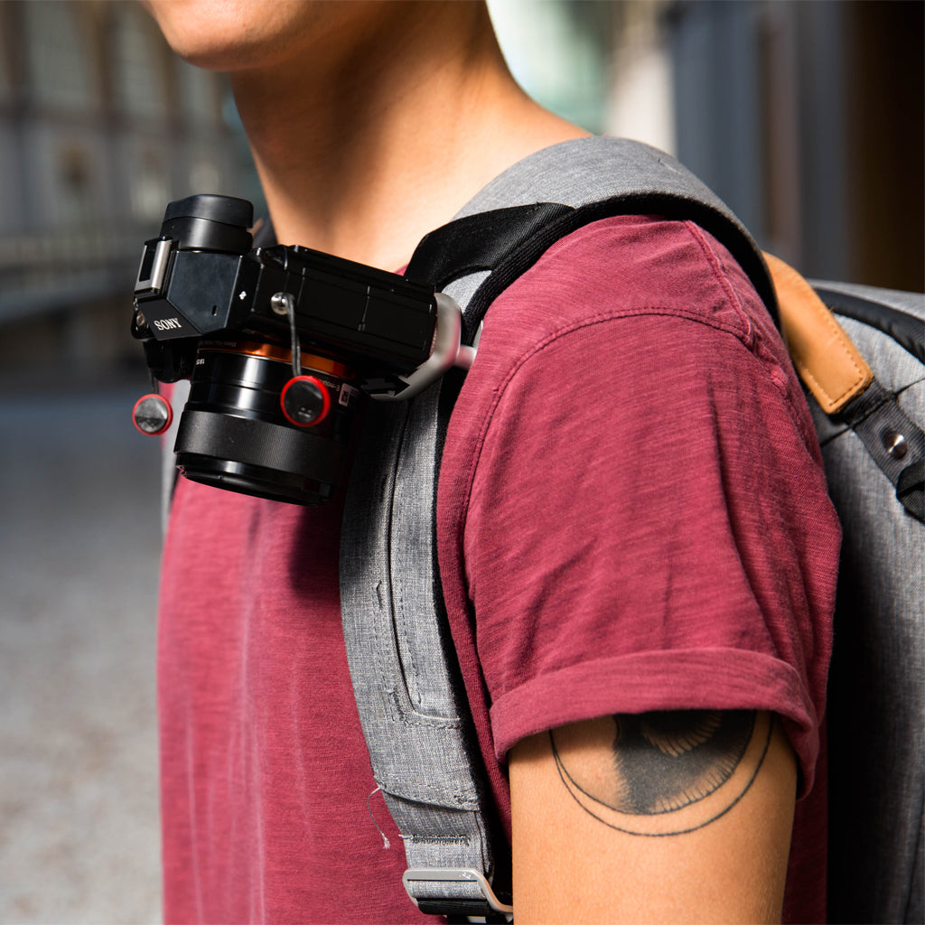 Capture Camera Clip (v3) Argento - con Piastra standard