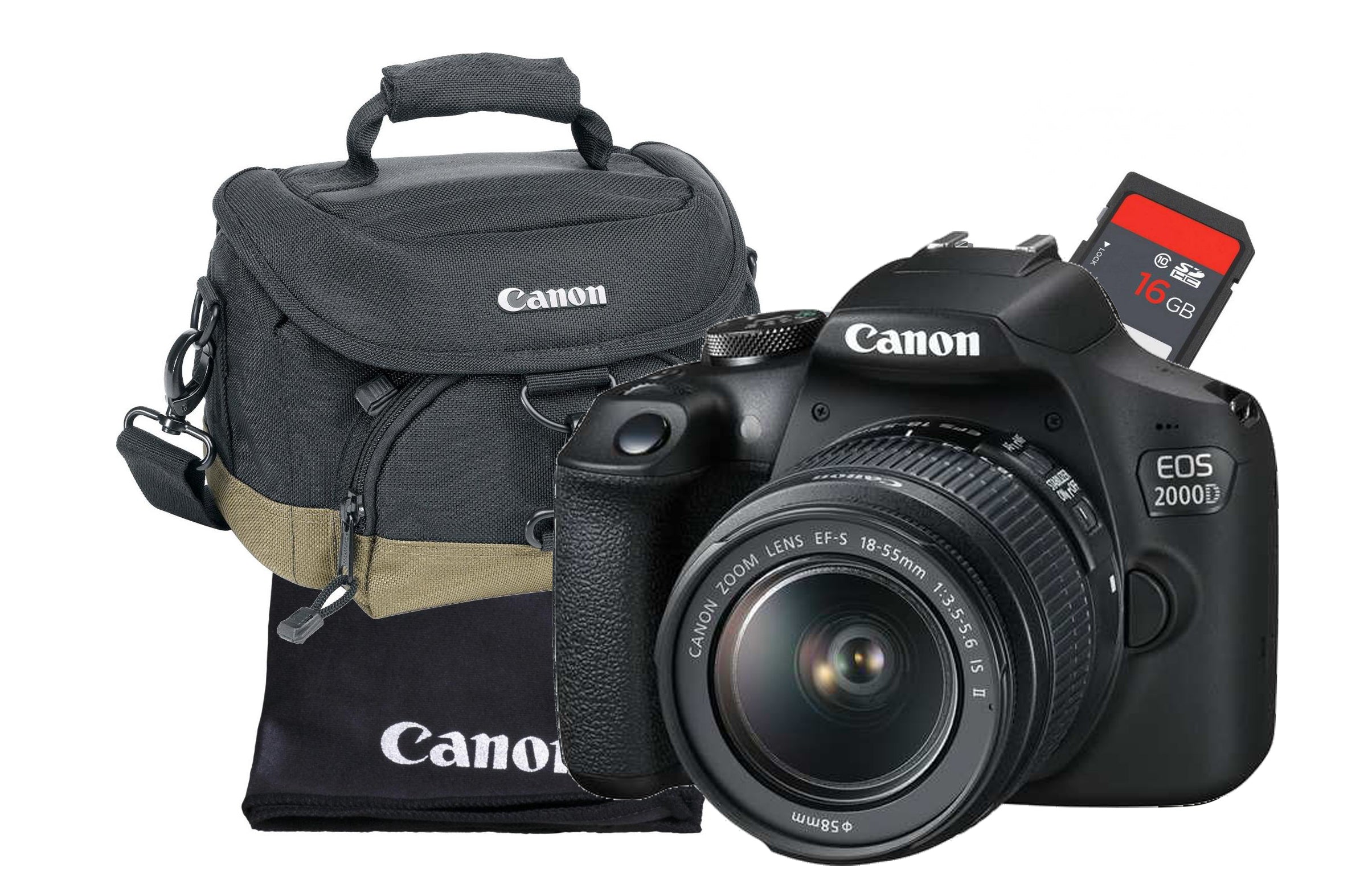 CANON EOS 2000D + EF-S 18-55 IS II+SB130+16GB VUK KIT