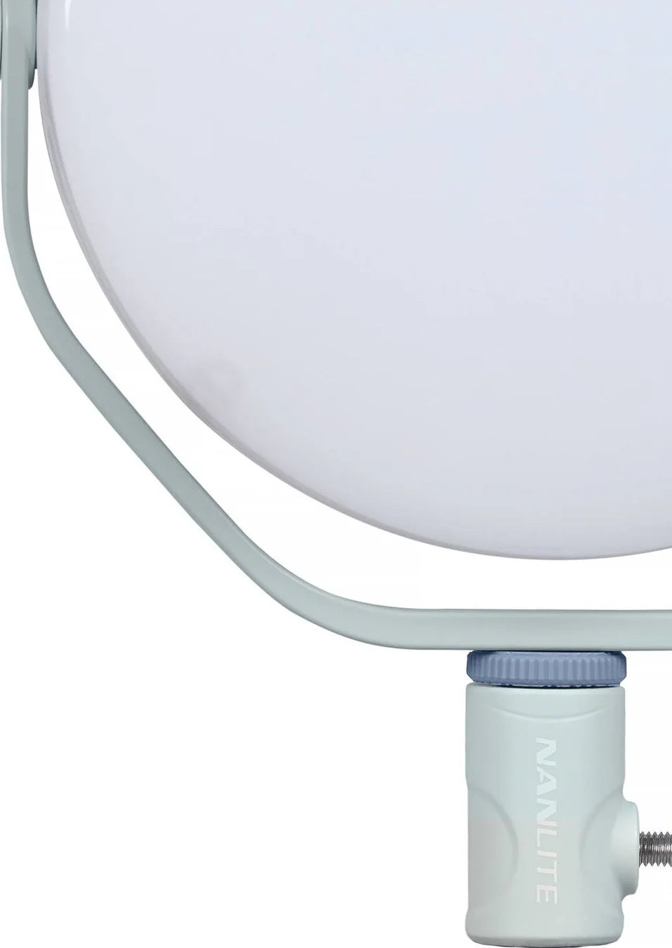 NANLITE MIRO 30C LED FULL-COLOR ROUND PANEL LIGHT MINT BLUE