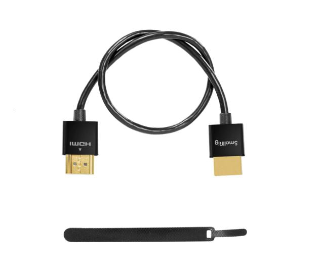 SMALLRIG ULTRA SLIM 4K HDMI CAVO 35CM 2956