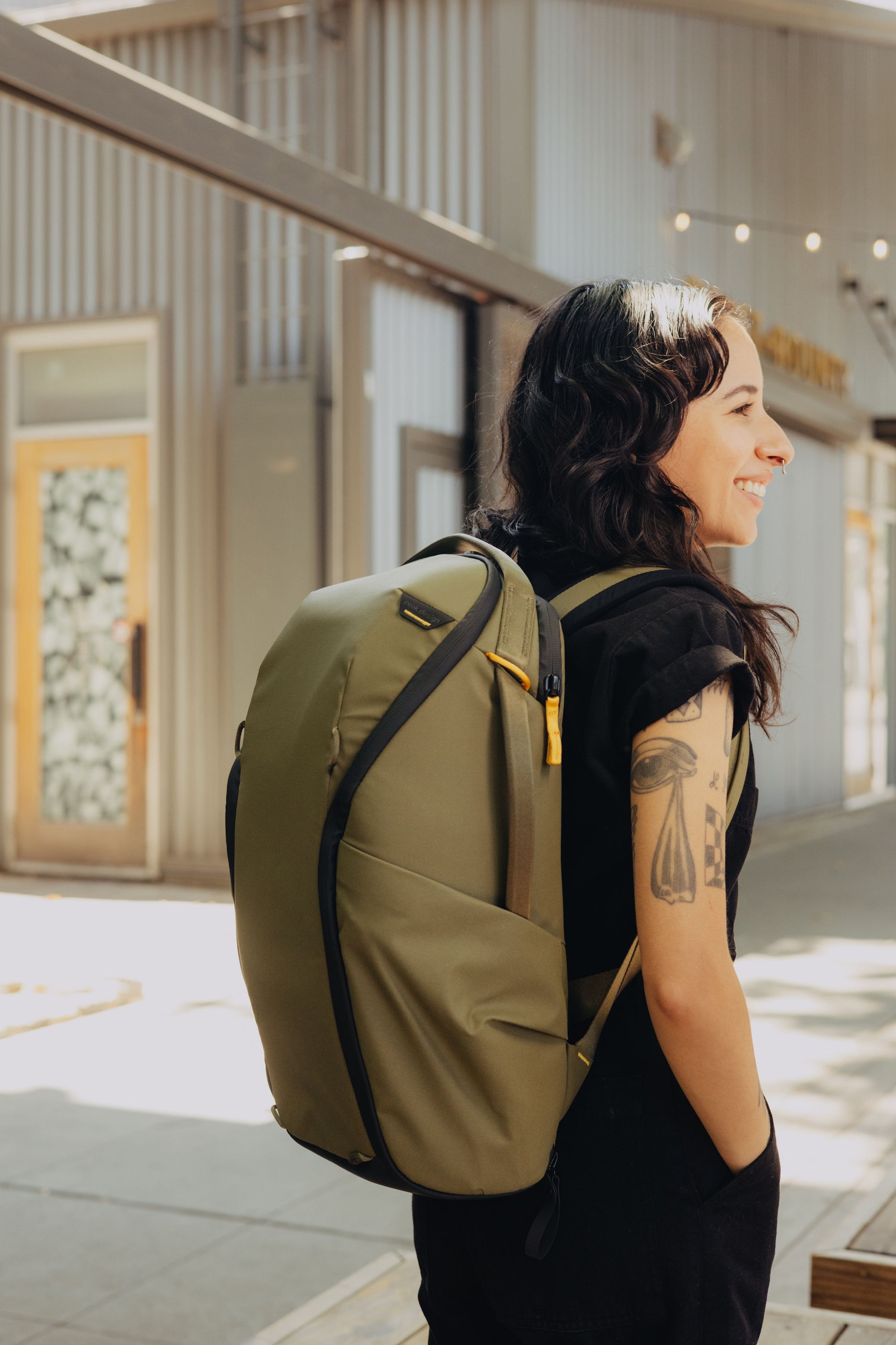 Everyday Backpack Zip 20L - Kelp
