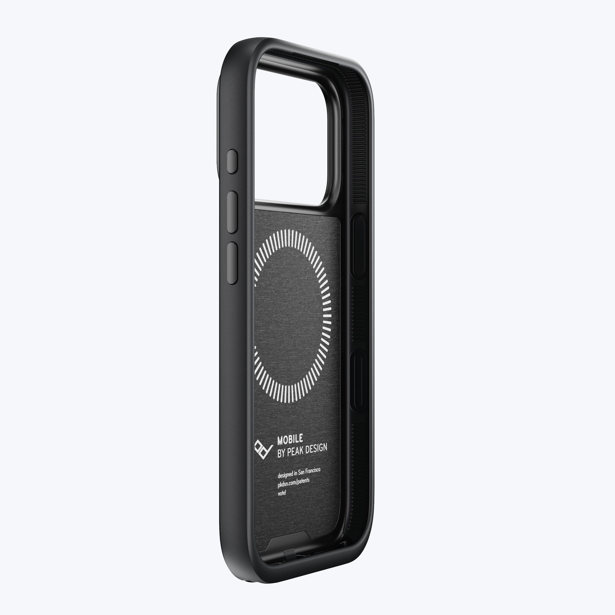 Mobile Everyday Fabric Case iPhone 17 Pro Charcoal