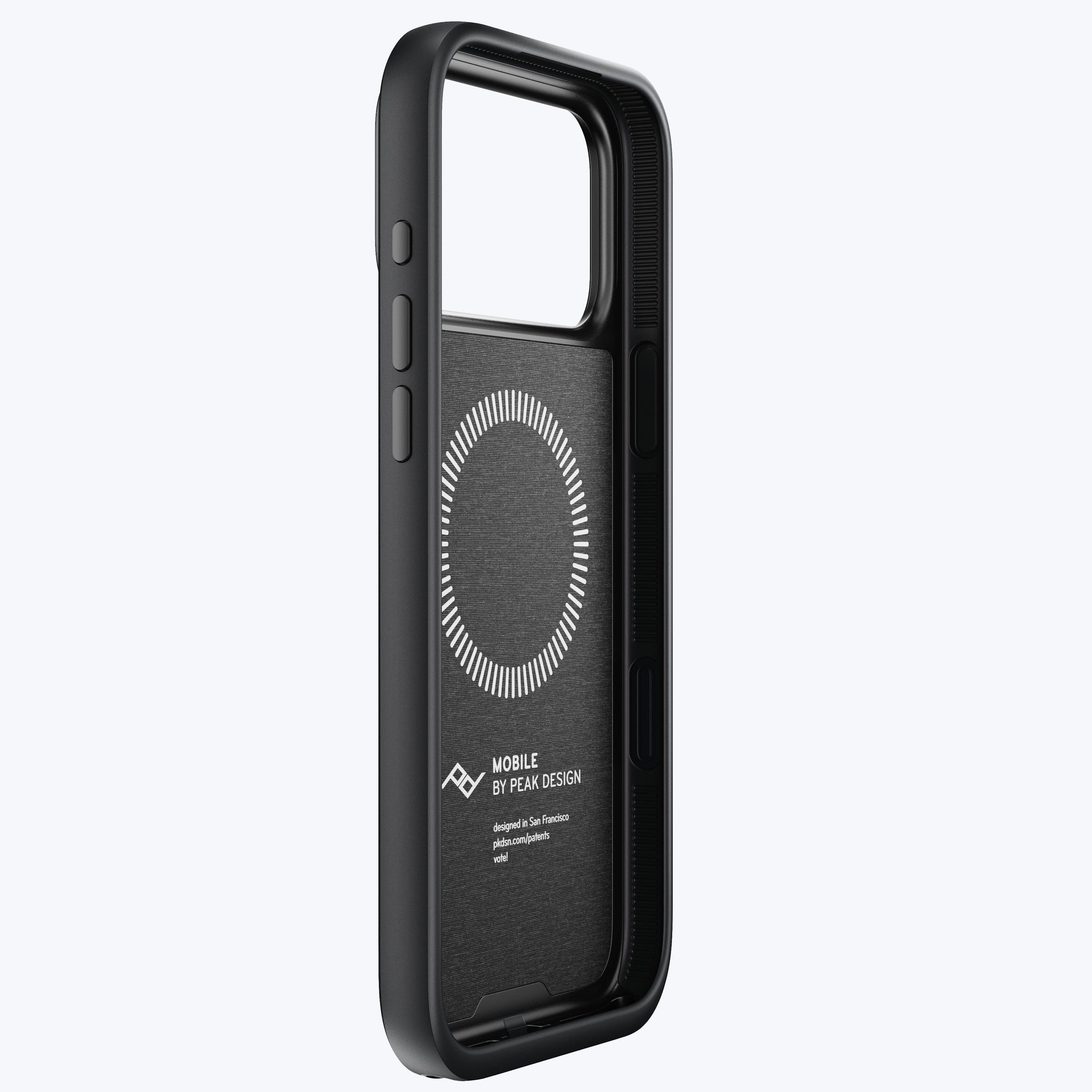 Mobile Everyday Fabric Case iPhone 17 Pro Max Charcoal