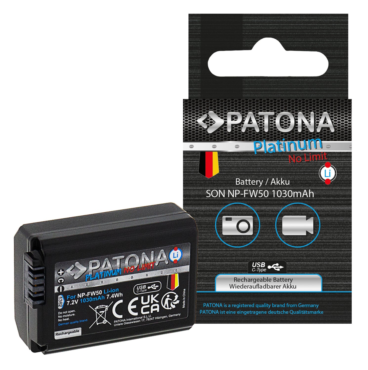 NP FW50 PLATINUM CON USB-C
