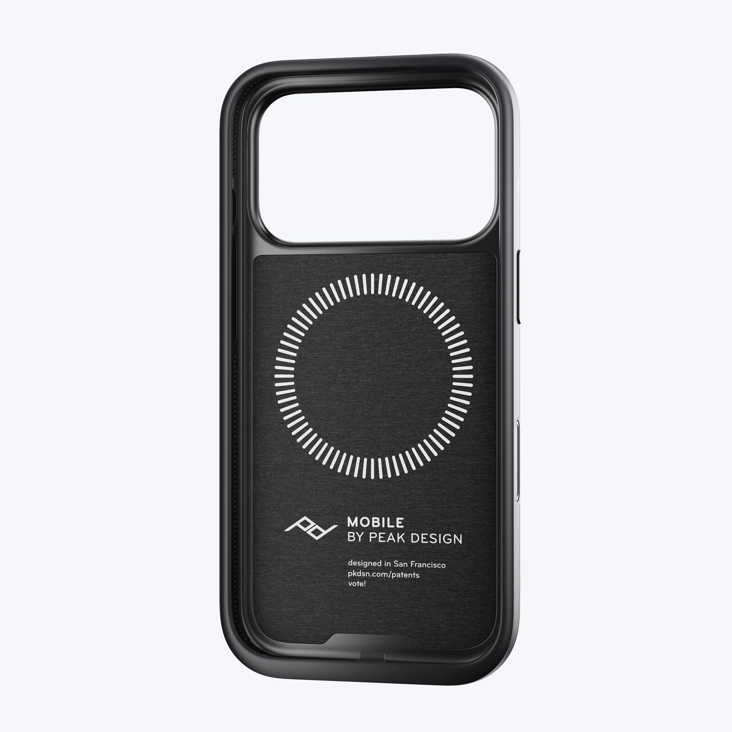 Mobile Everyday Fabric Case iPhone 17 Pro Charcoal