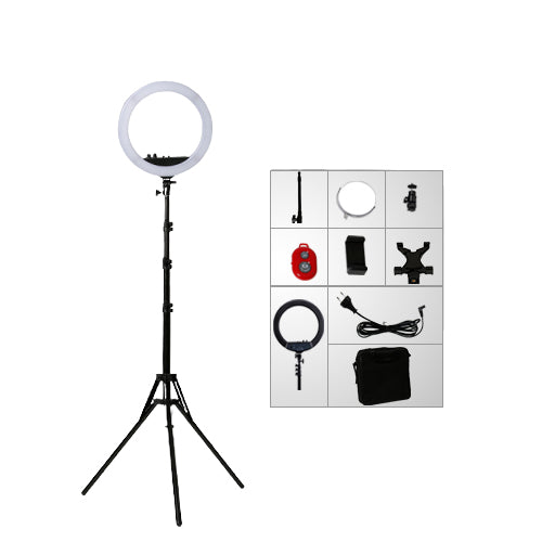 Asaki RL-18II KIT01 RING LED LIGHT CON ALIMENTAZIONE