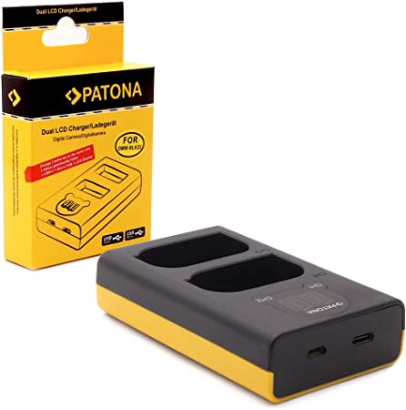 CARICABATTERIA DOPPIO PER DMW-BLK22