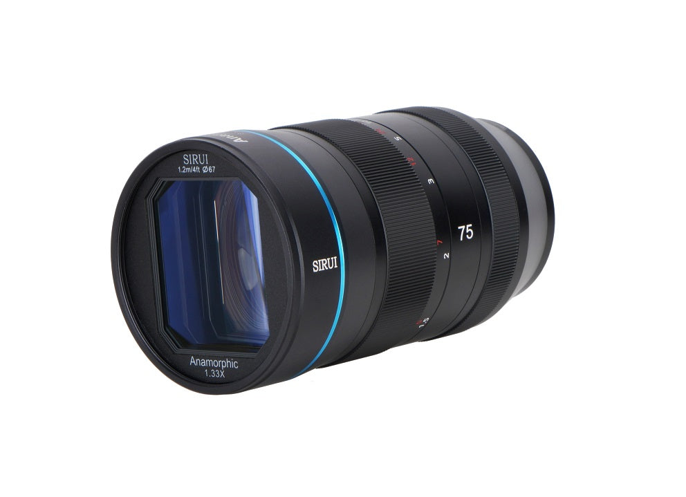Sirui 75mm f/1.8 Anamorphic 1.33x Micro 4/3