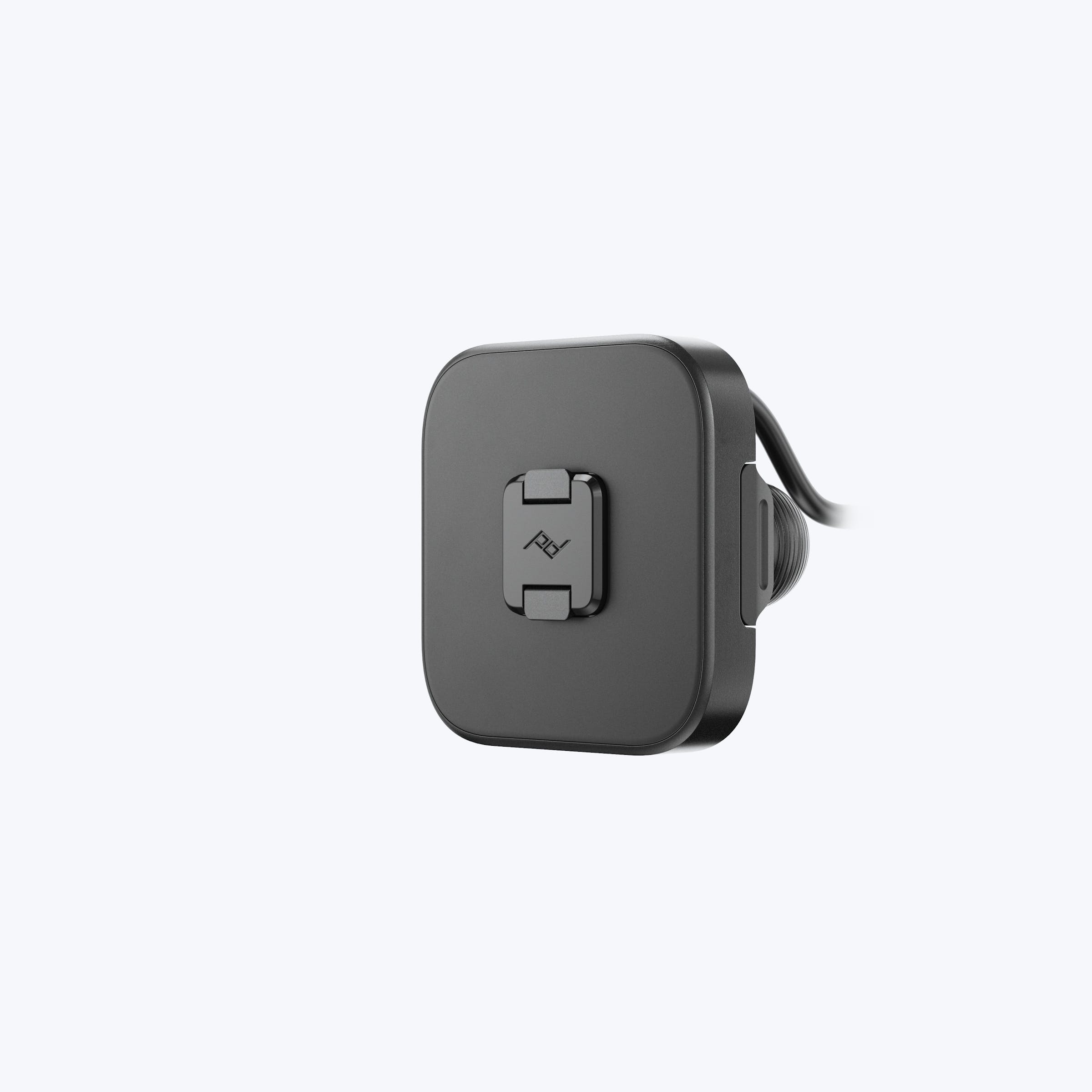 Mobile Motorcycle Mount 20mm Ball Adapter: Locking & Charging Black