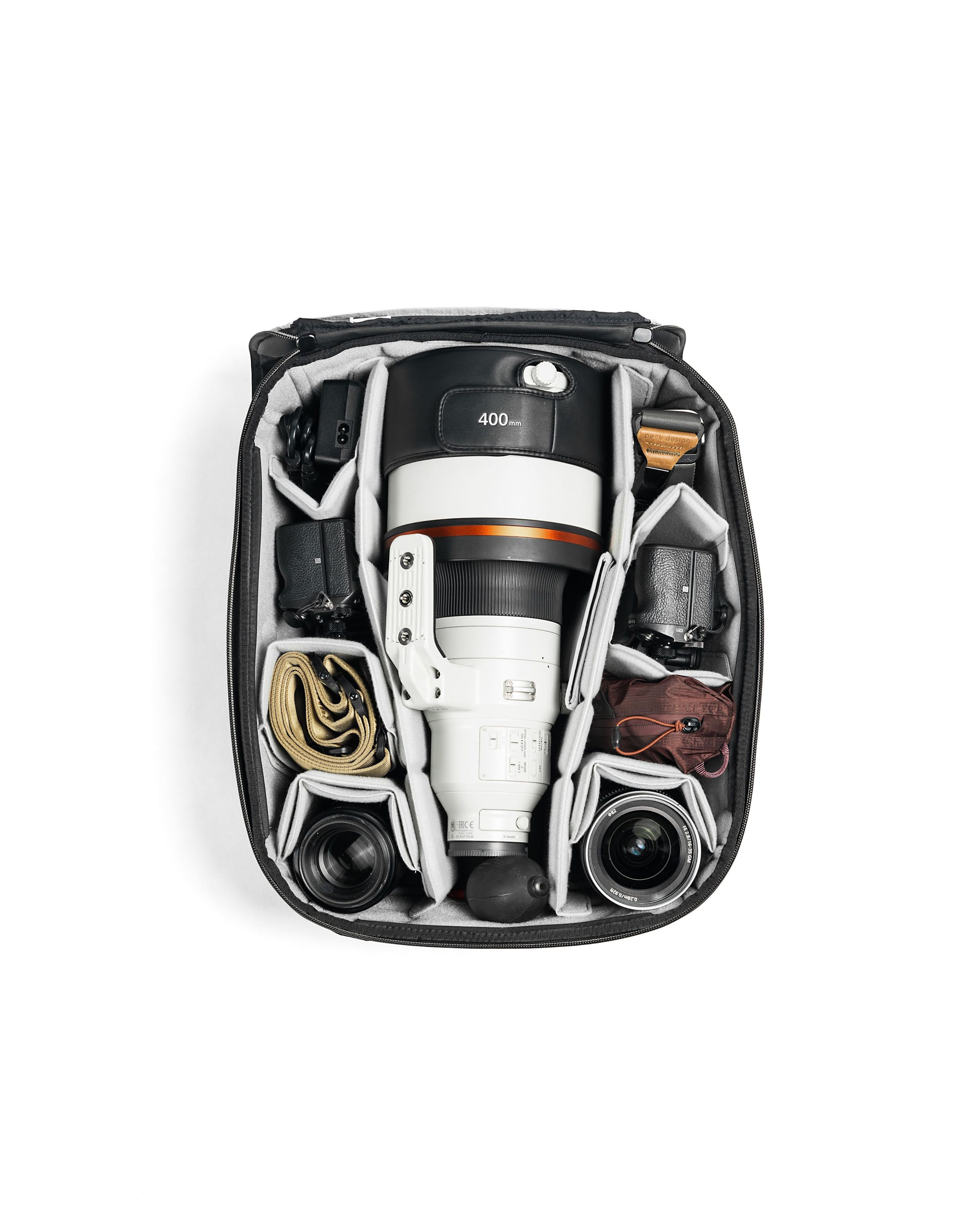 Camera Cube v2 X-Large Black - Trolley TROLLEY ZAINI \ SLING \ TOTE V2.0