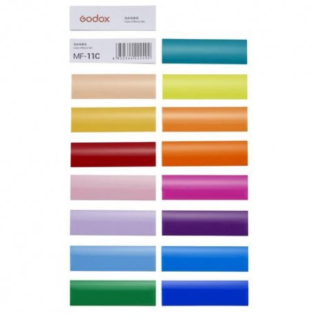 Godox MF-11C Set Gelatine Colorate per Flash Macro MF12